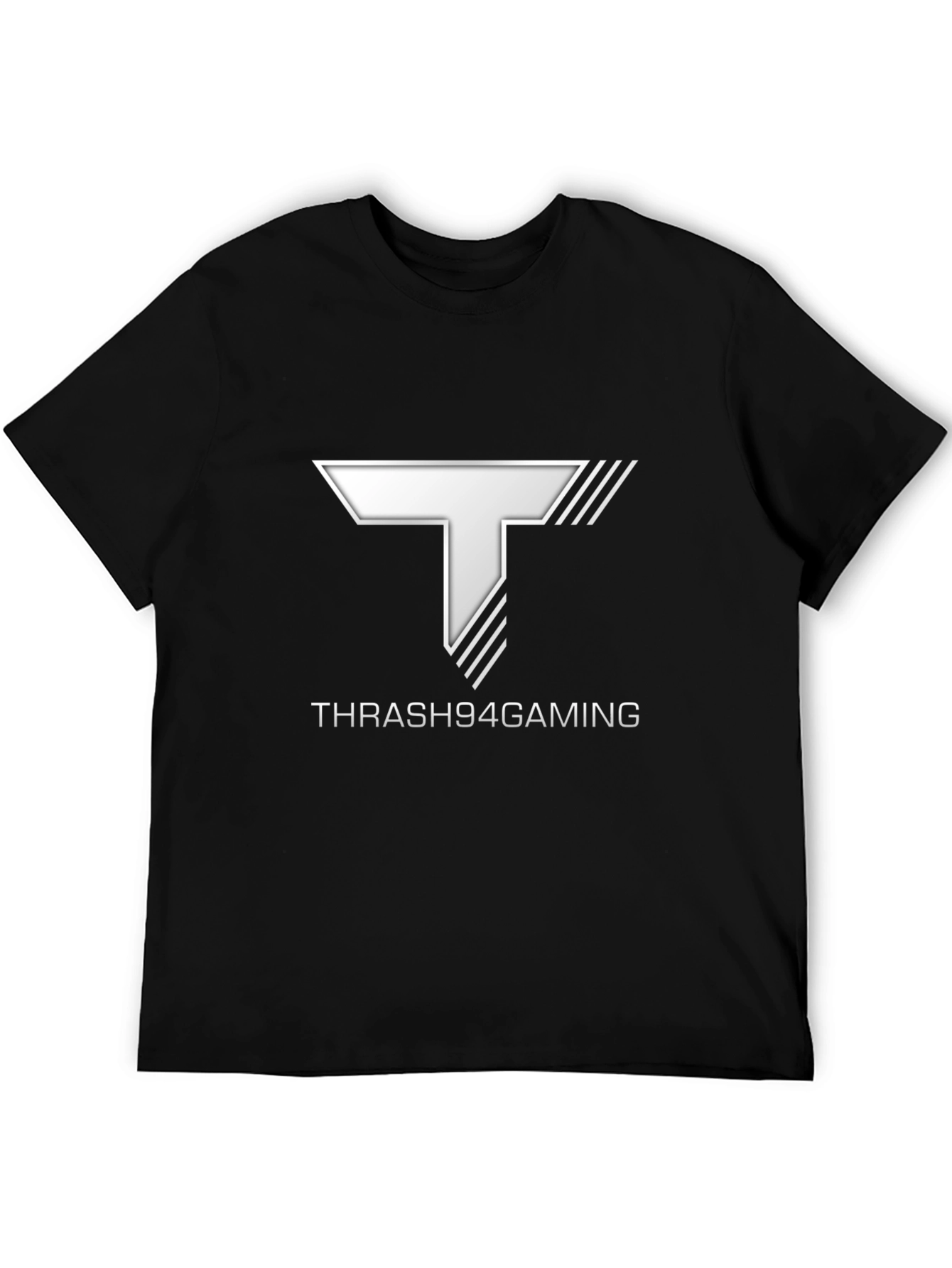 Thrash94Gaming Black T-Shirt with Logo
