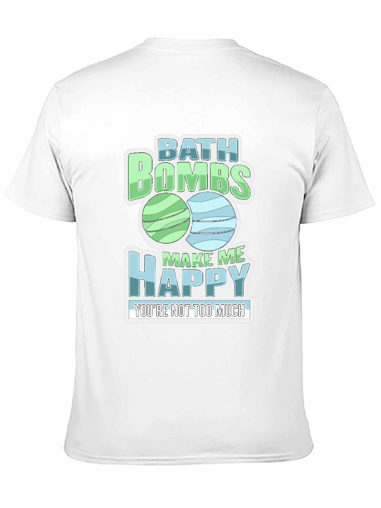 Bath Bombs Make Me Happy Graphic Tee