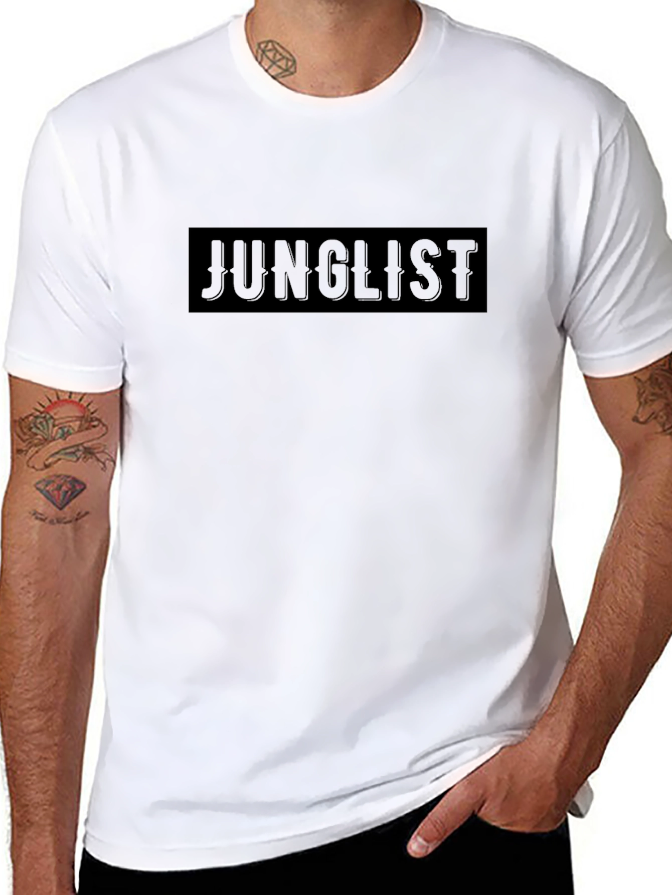 JUNGLEST T-Shirt - Classic Black Tee