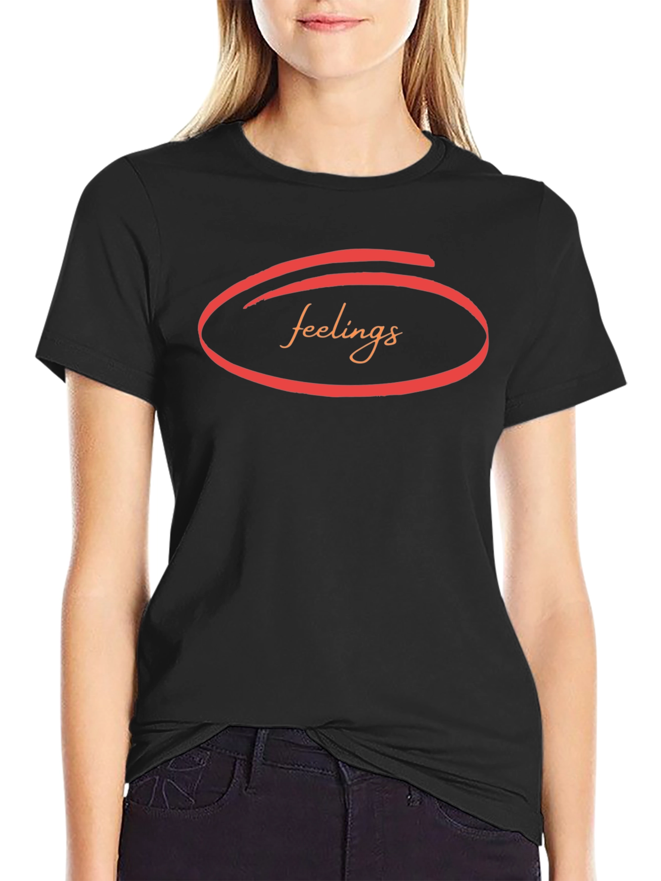 Feelings Graphic T-Shirt - Soft Cotton Blend