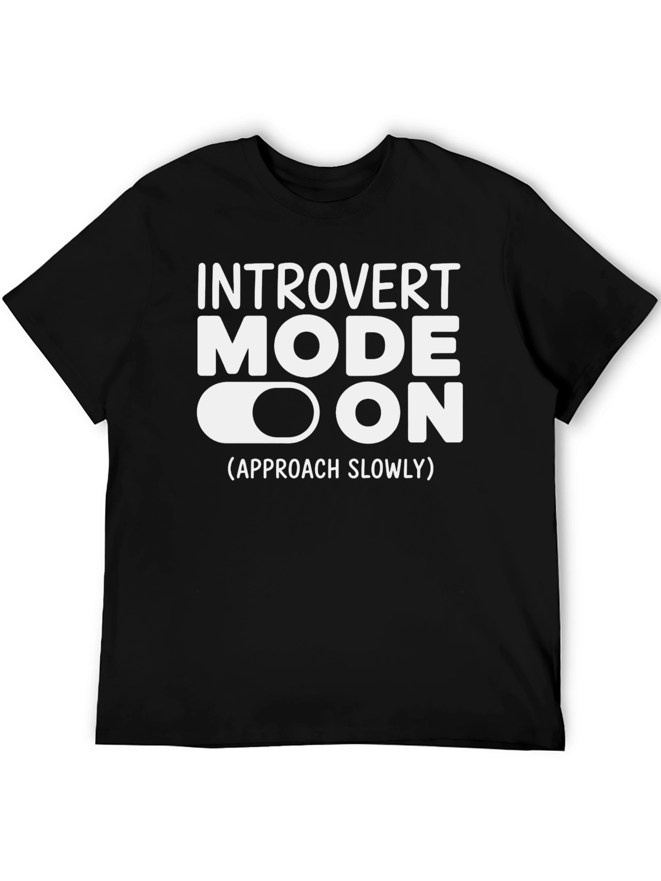 Introvert Mode On T-Shirt: Funny Graphic Tee