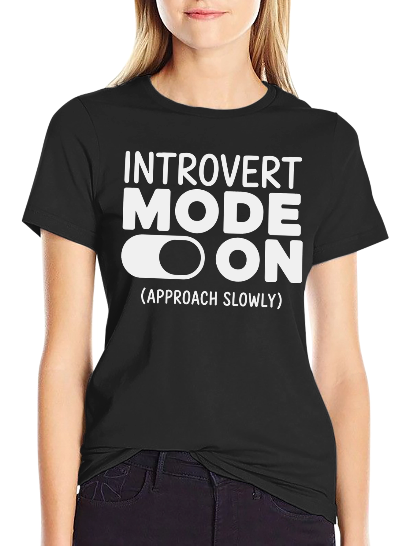 Introvert Mode On T-Shirt: Funny Graphic Tee