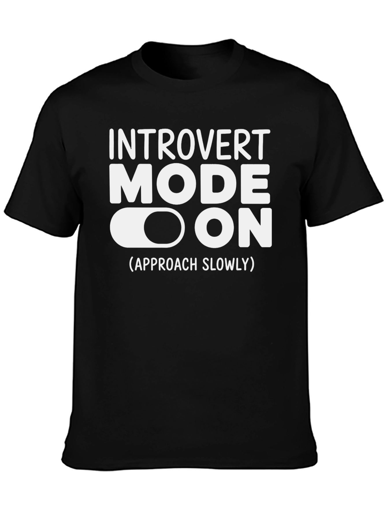 Introvert Mode On T-Shirt: Funny Graphic Tee