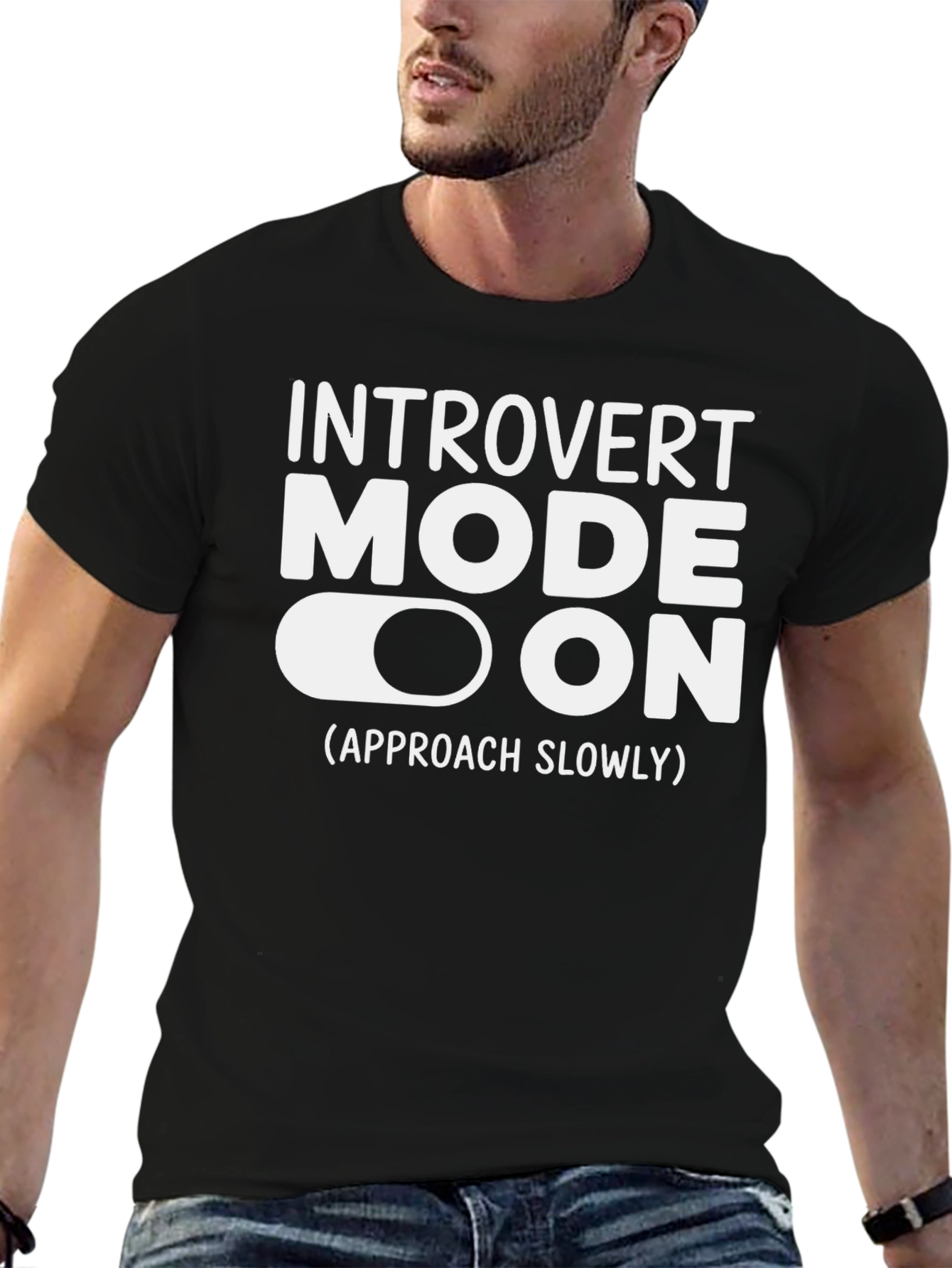 Introvert Mode On T-Shirt: Funny Graphic Tee