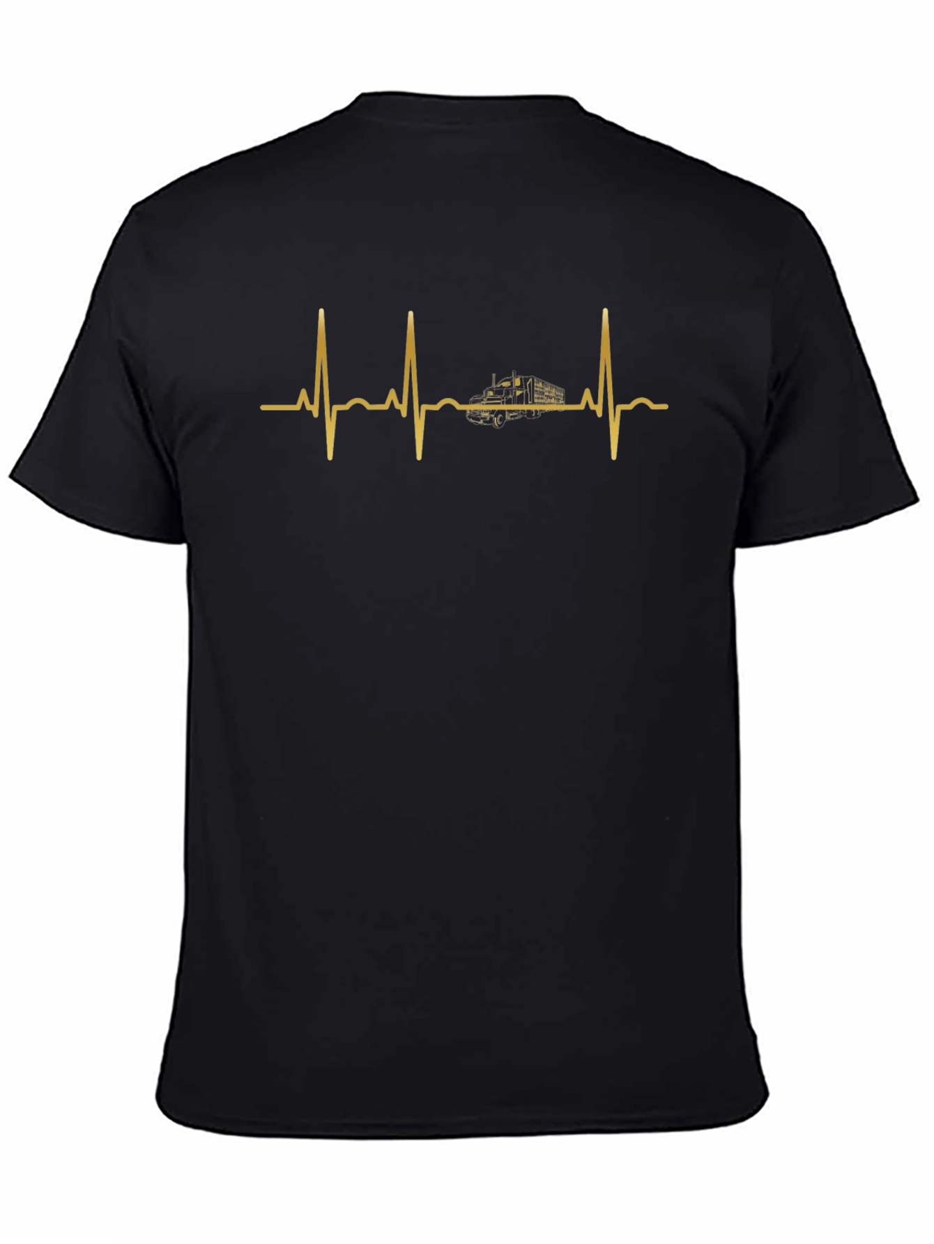 Truck Heartbeat T-Shirt - Drivers Life