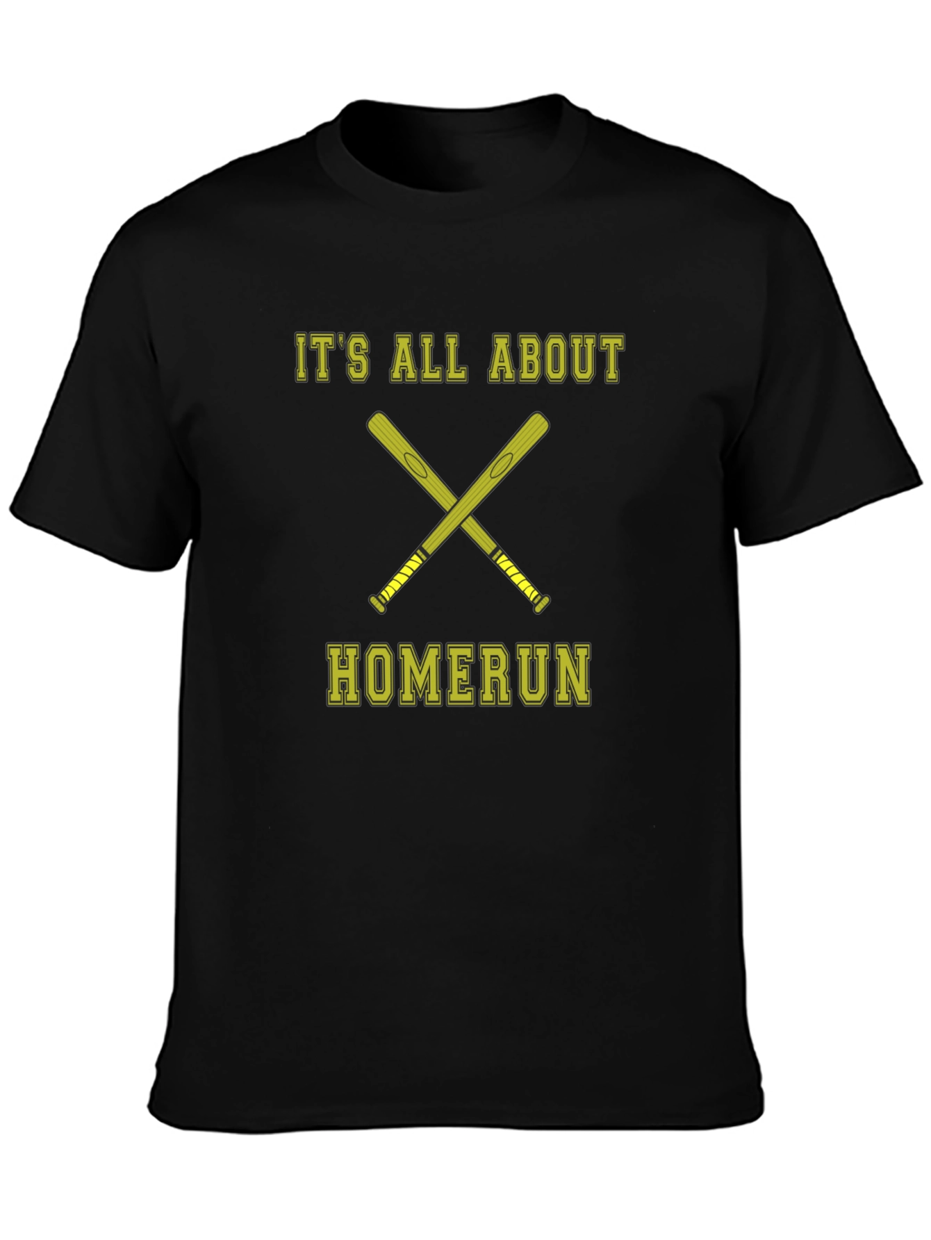 Homerun Baseball Graphic T-Shirt
