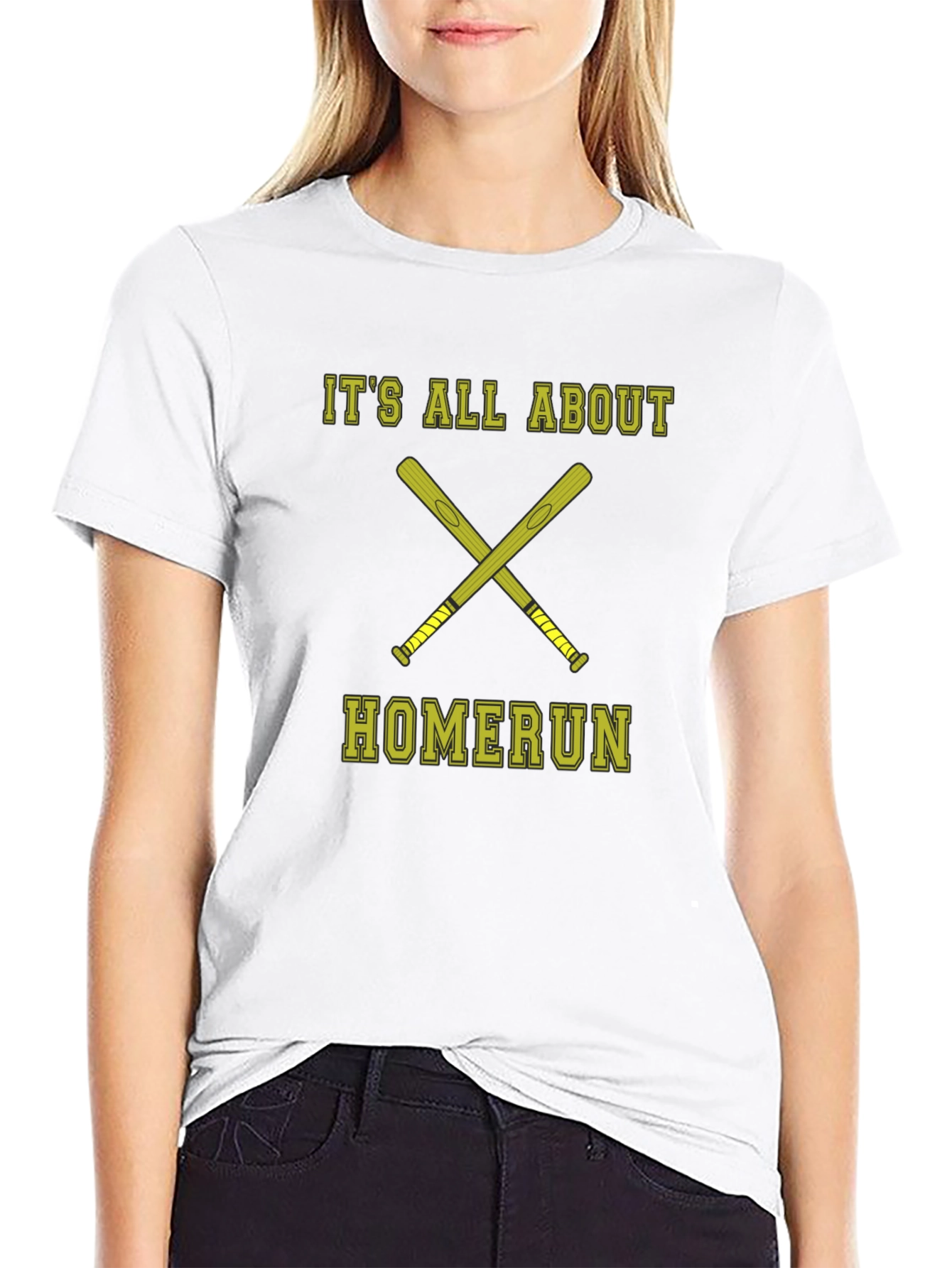 Homerun Baseball Graphic T-Shirt