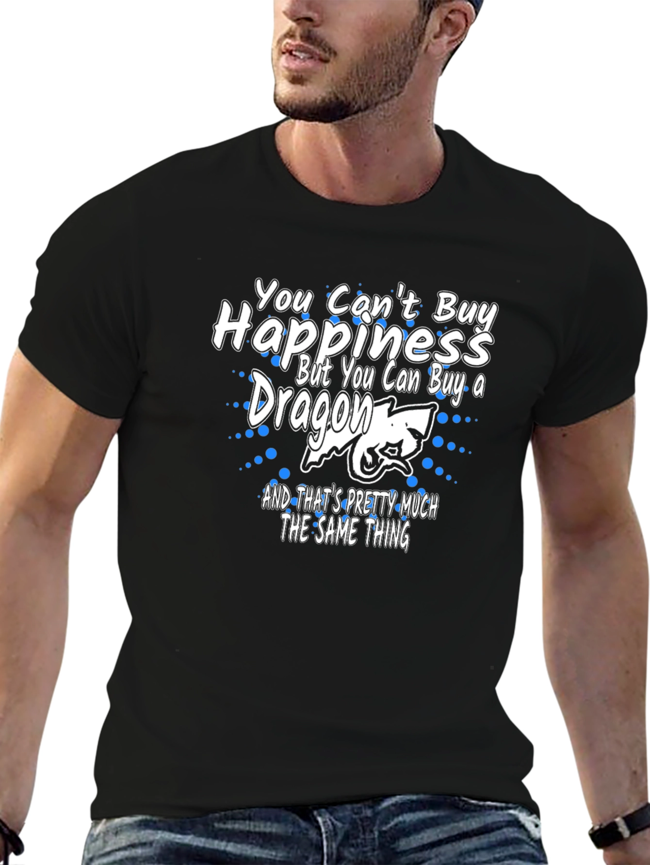 Funny Dragon Lover Graphic T-Shirt