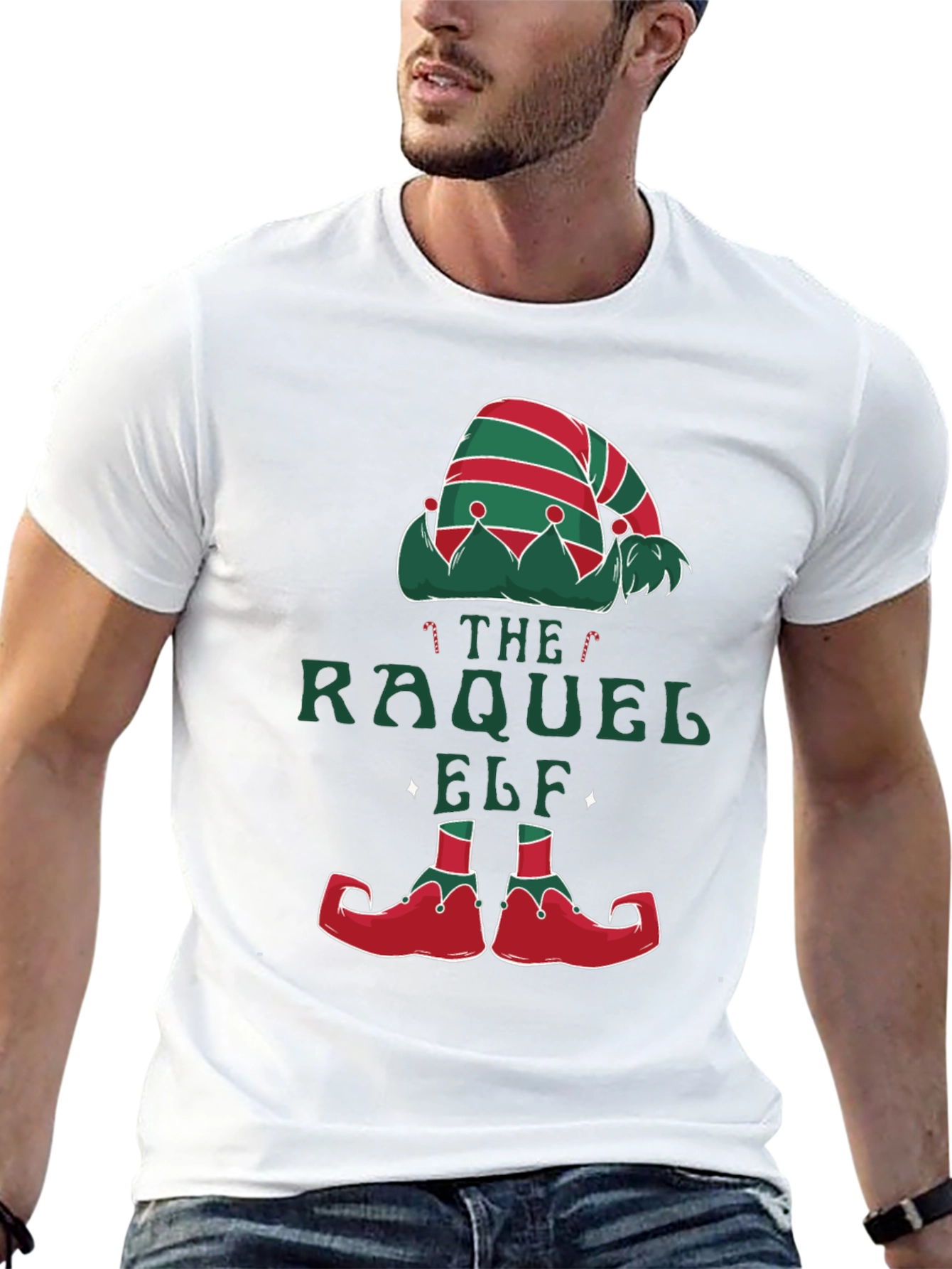 Raquel Elf Christmas T-Shirt