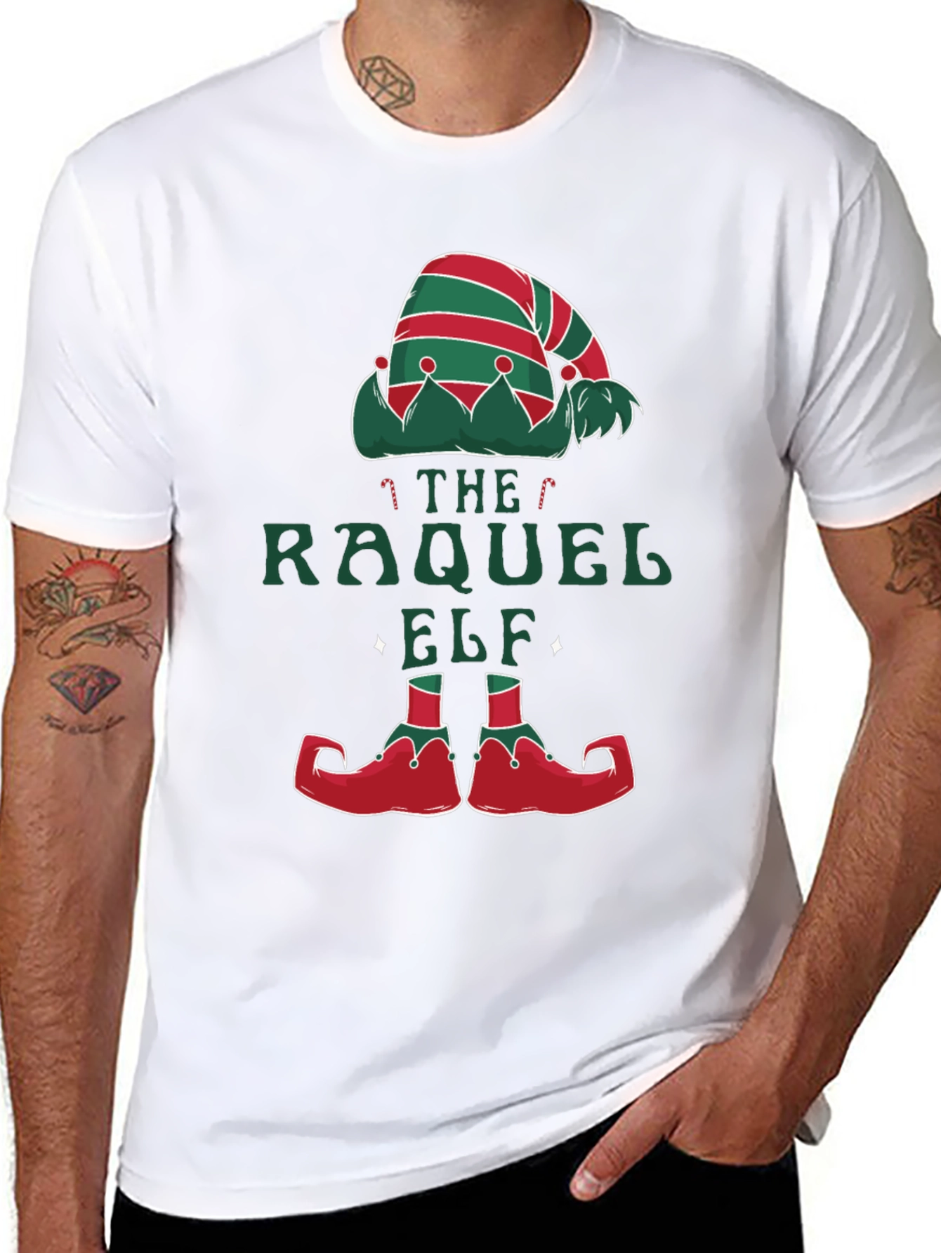 Raquel Elf Christmas T-Shirt