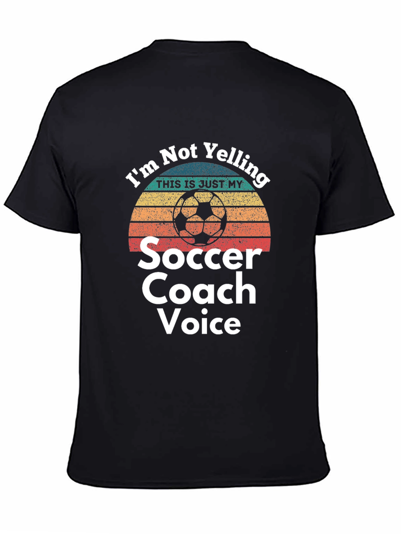 Soccer Coach Voice Graphic T-Shirt