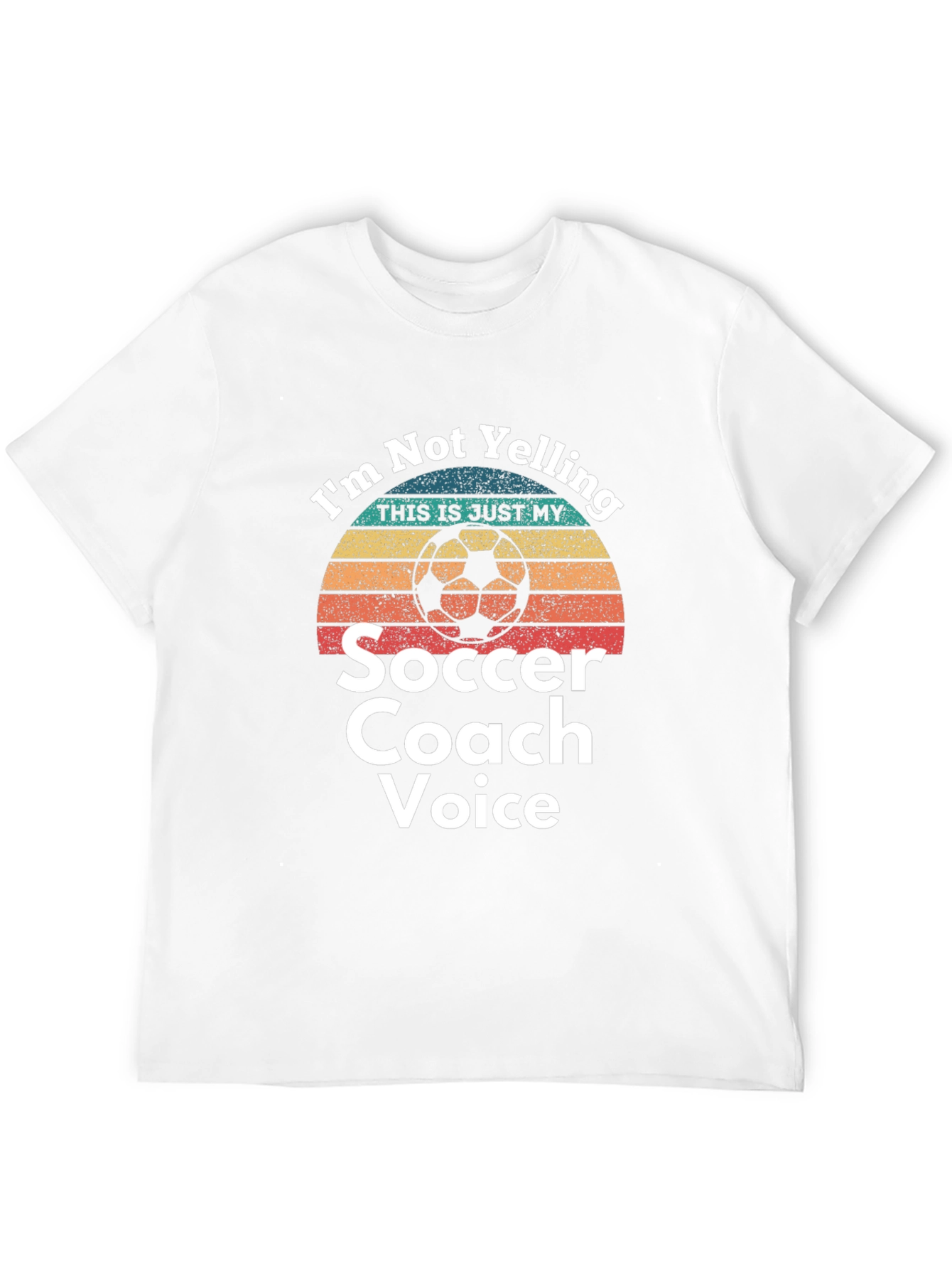 Soccer Coach Voice Graphic T-Shirt