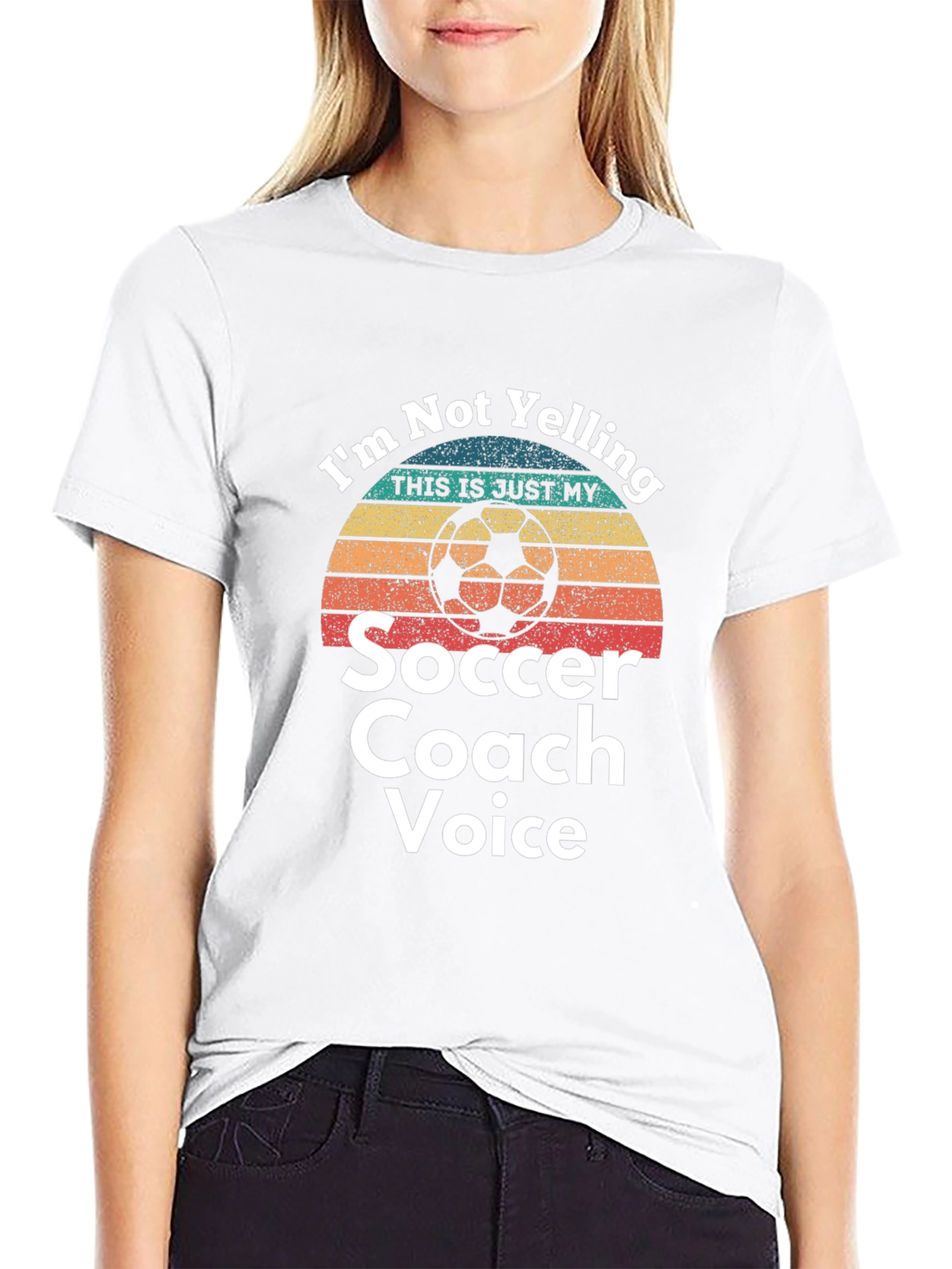 Soccer Coach Voice Graphic T-Shirt