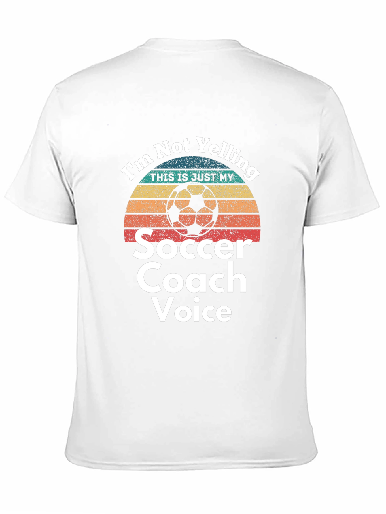 Soccer Coach Voice Graphic T-Shirt