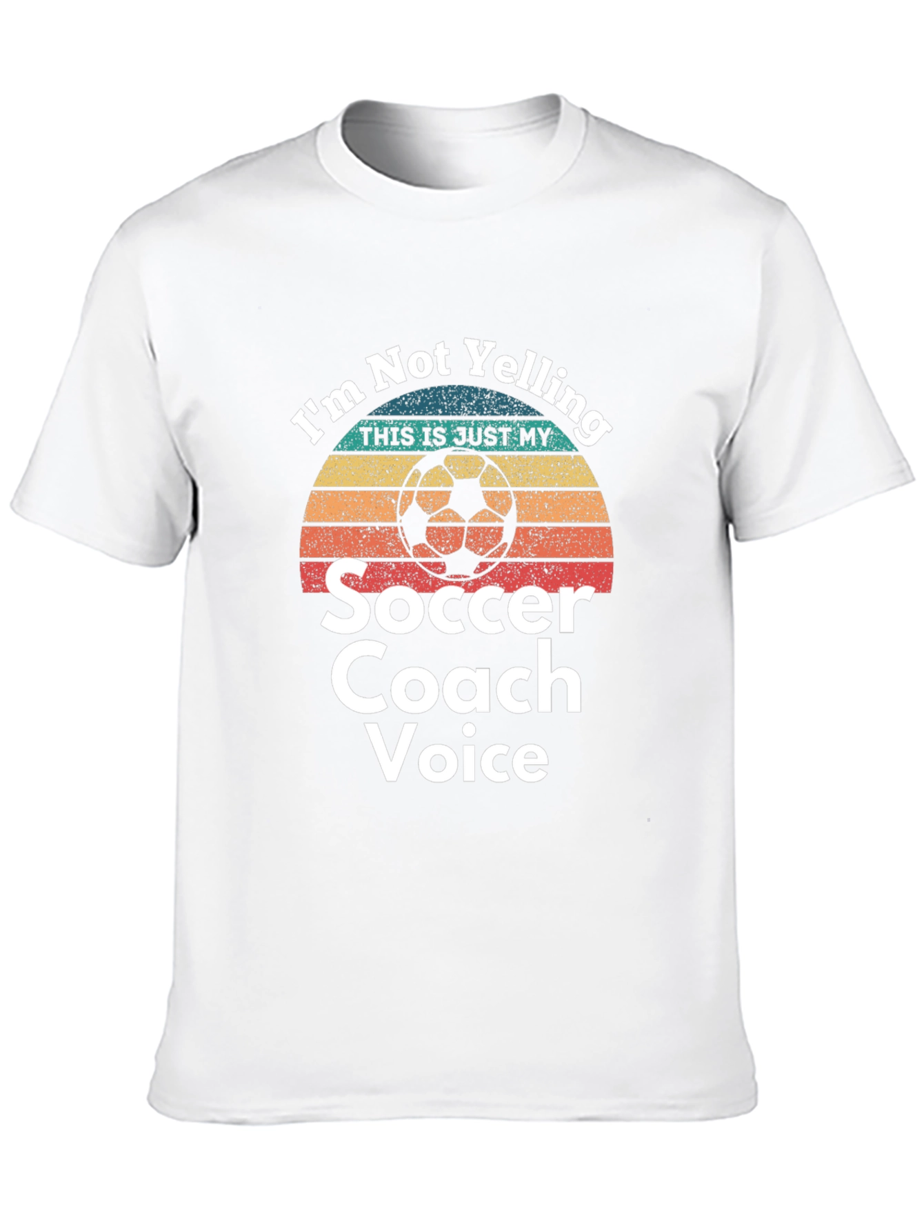 Soccer Coach Voice Graphic T-Shirt
