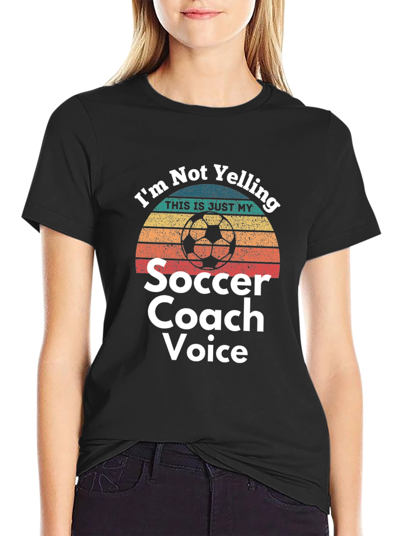 Soccer Coach Voice Graphic T-Shirt