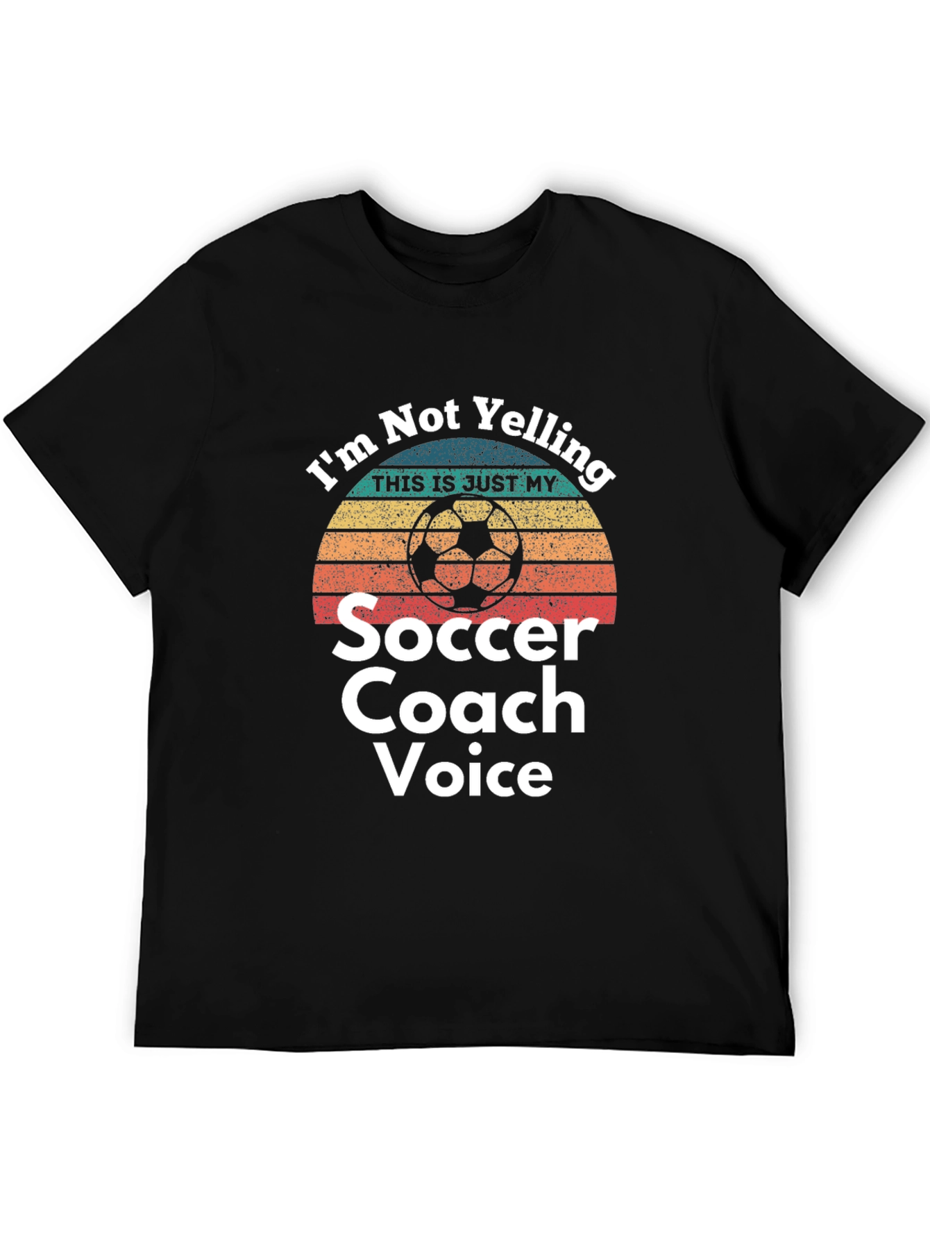 Soccer Coach Voice Graphic T-Shirt