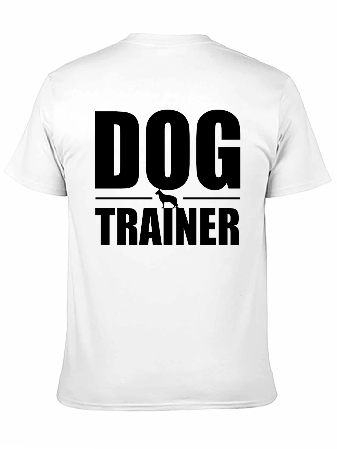 Dog Trainer T-Shirt - Black - Mens