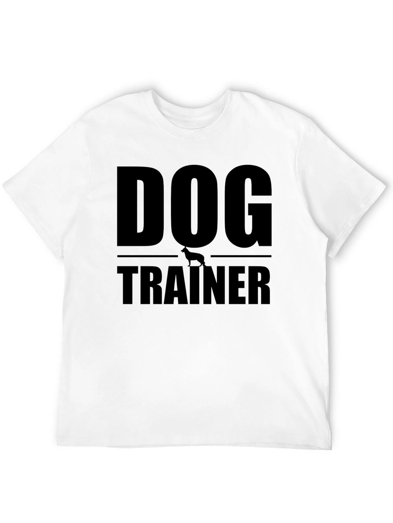 Dog Trainer T-Shirt - Black - Mens