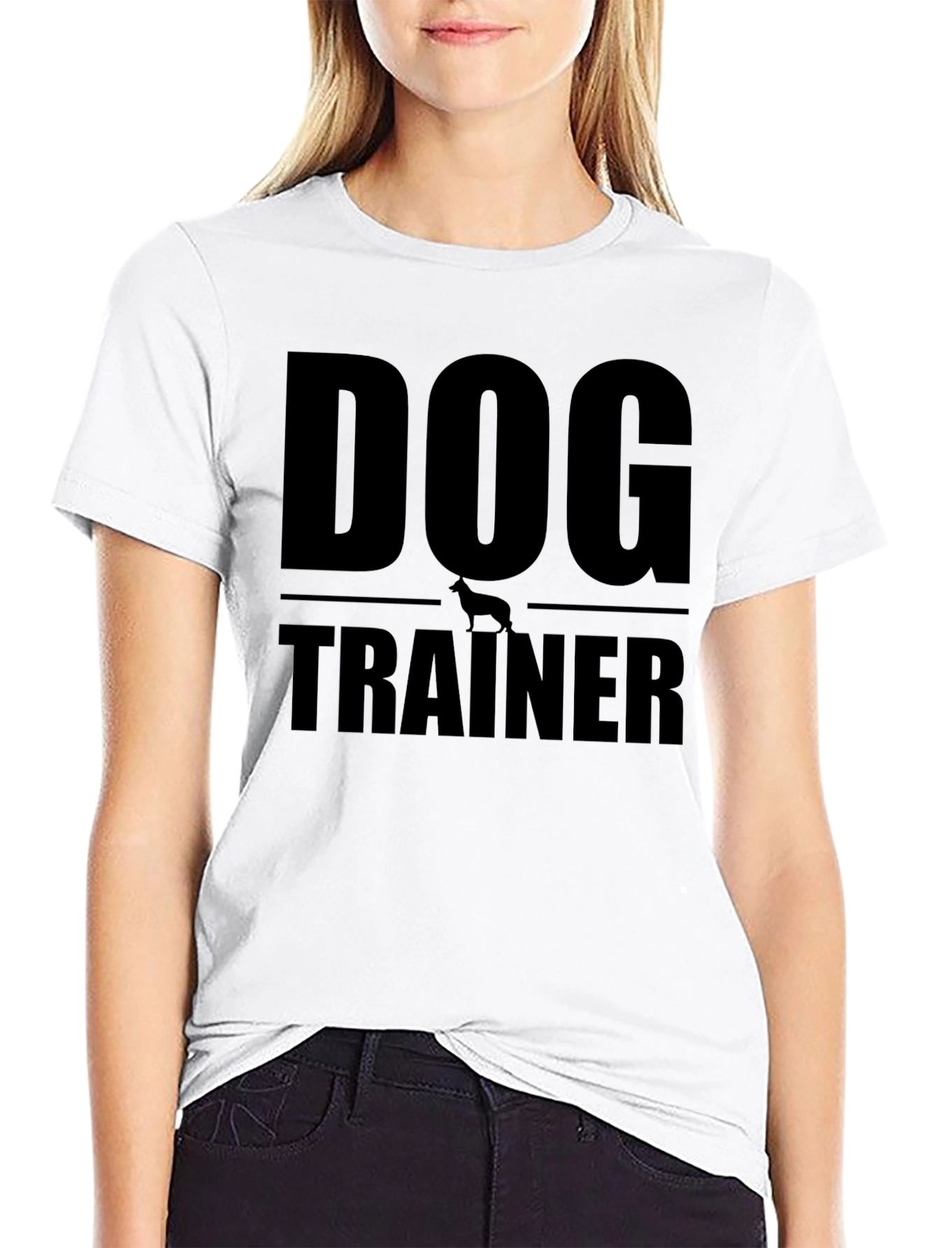Dog Trainer T-Shirt - Black - Mens