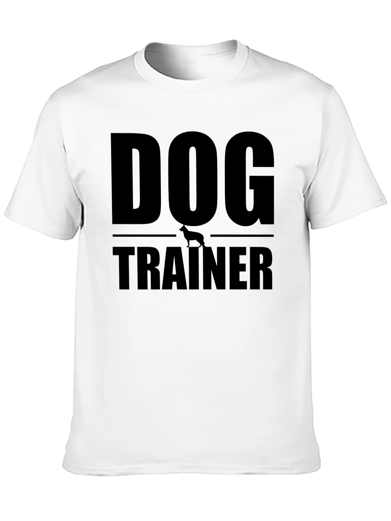 Dog Trainer T-Shirt - Black - Mens