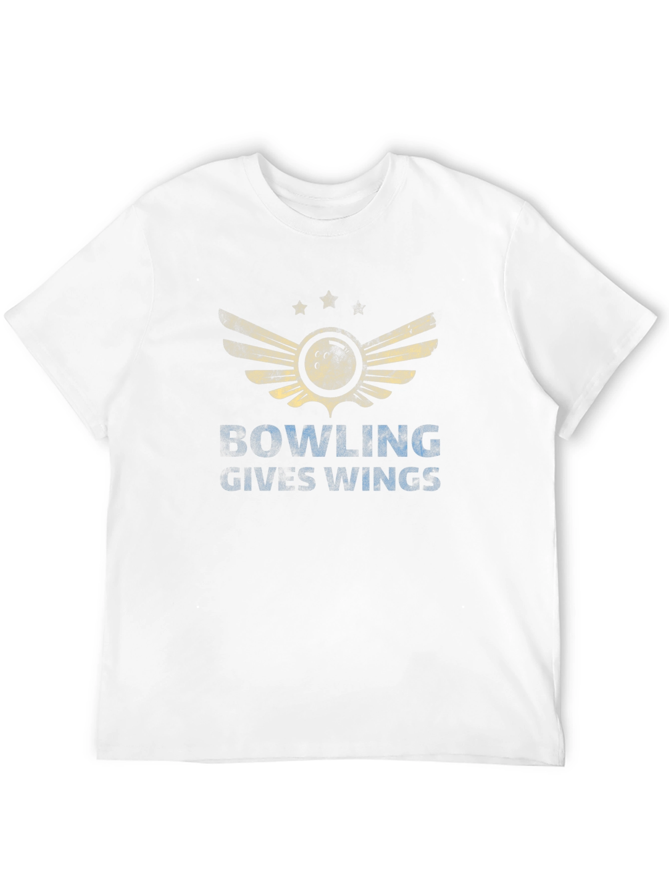 Bowling Gives Wings Graphic Tee