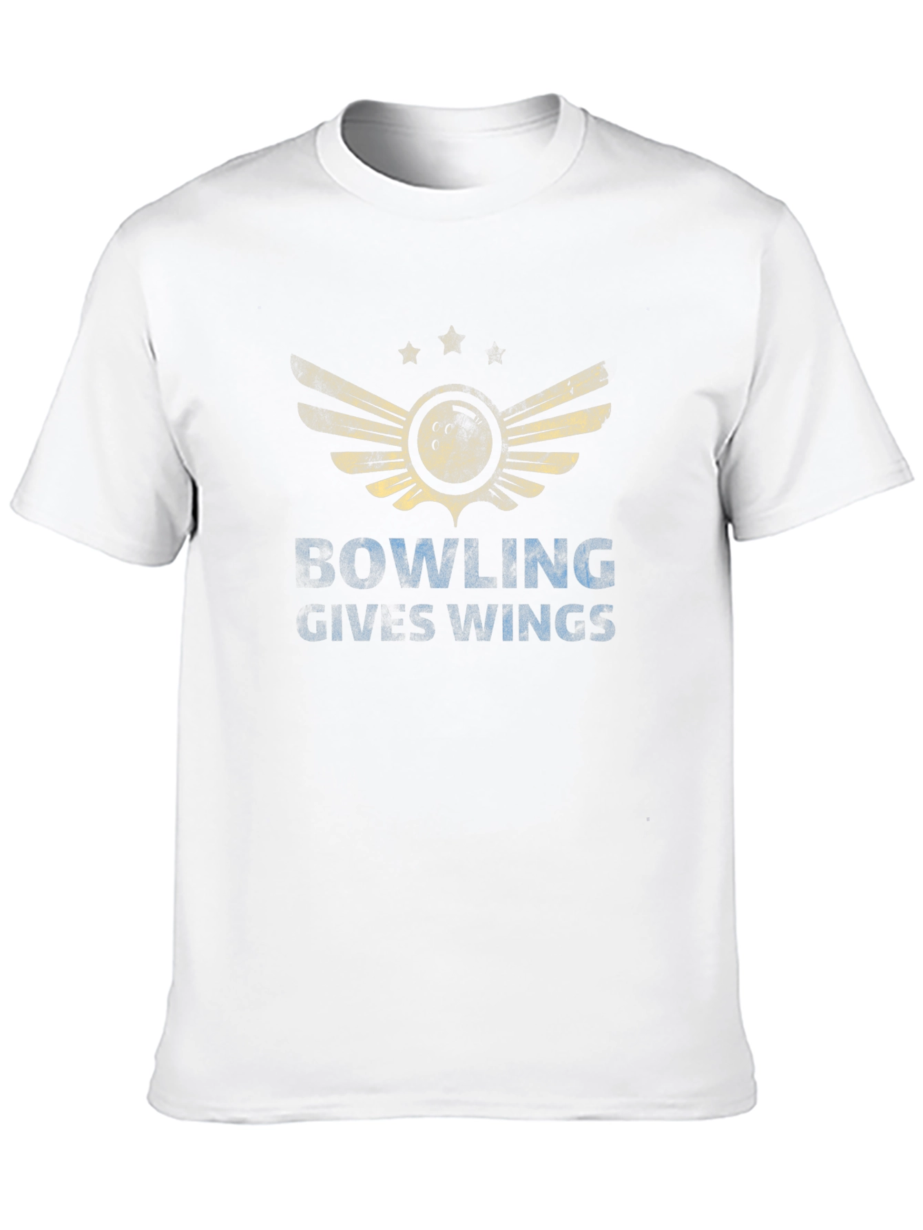 Bowling Gives Wings Graphic Tee