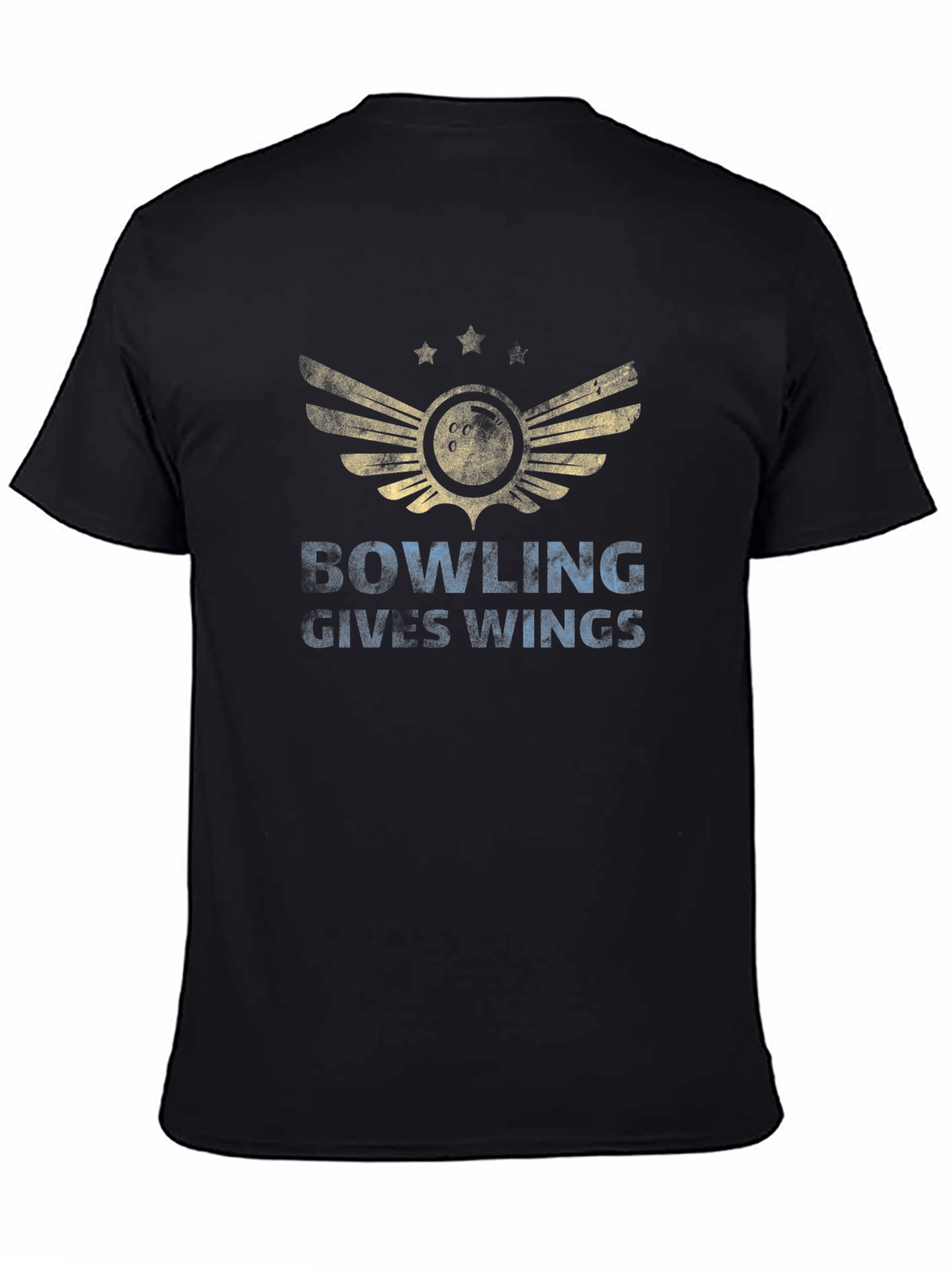 Bowling Gives Wings Graphic Tee