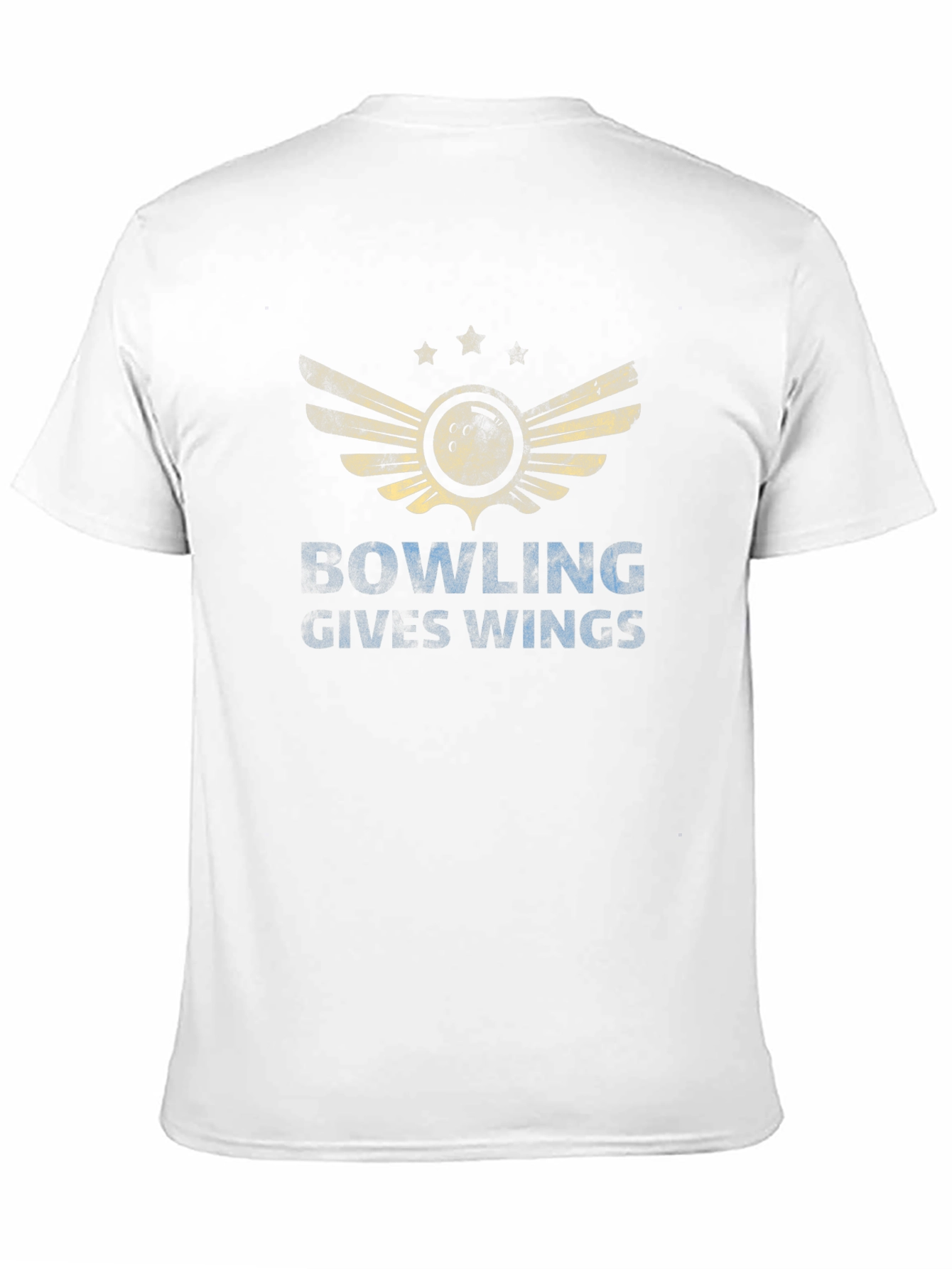 Bowling Gives Wings Graphic Tee