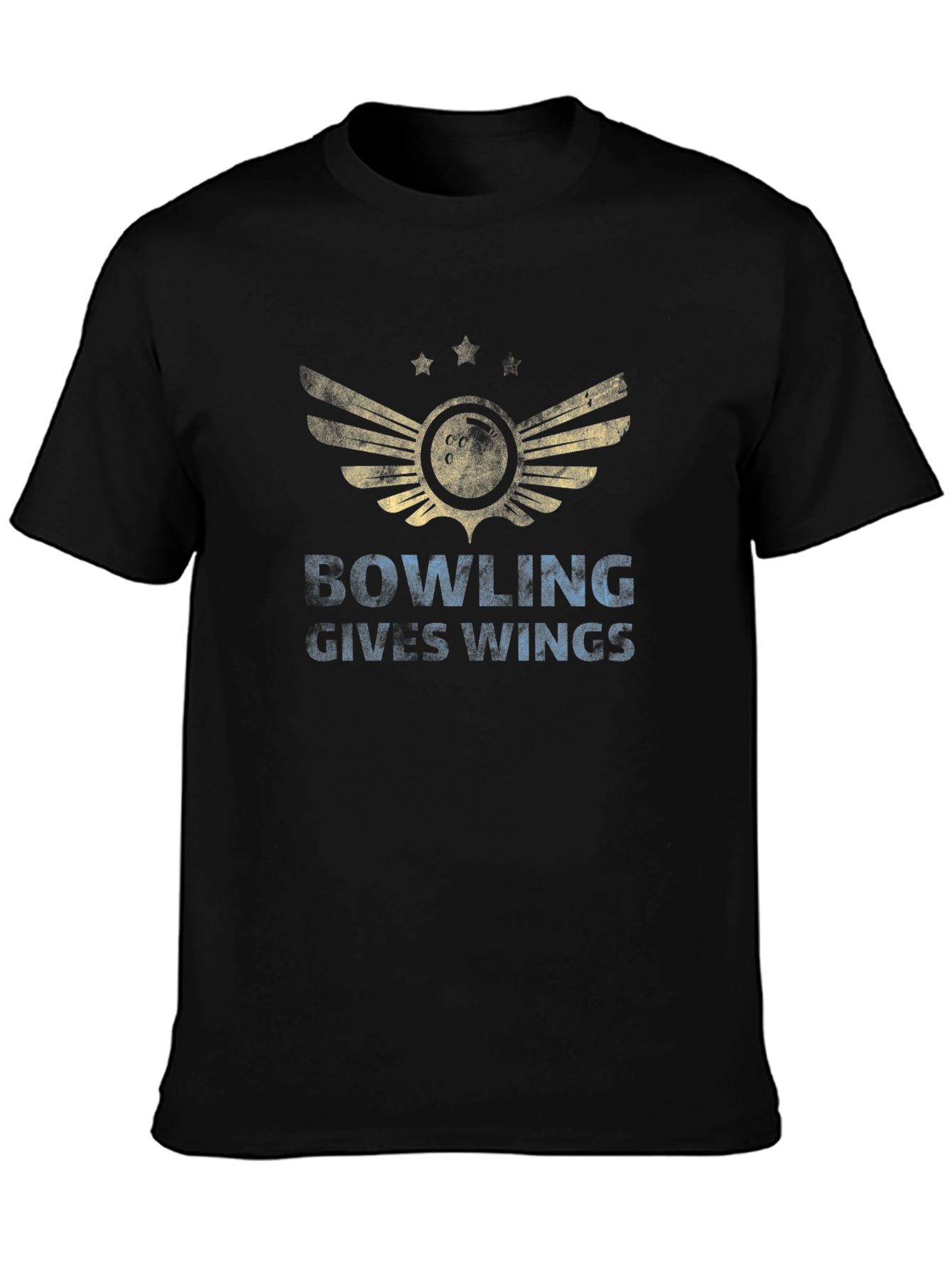 Bowling Gives Wings Graphic Tee