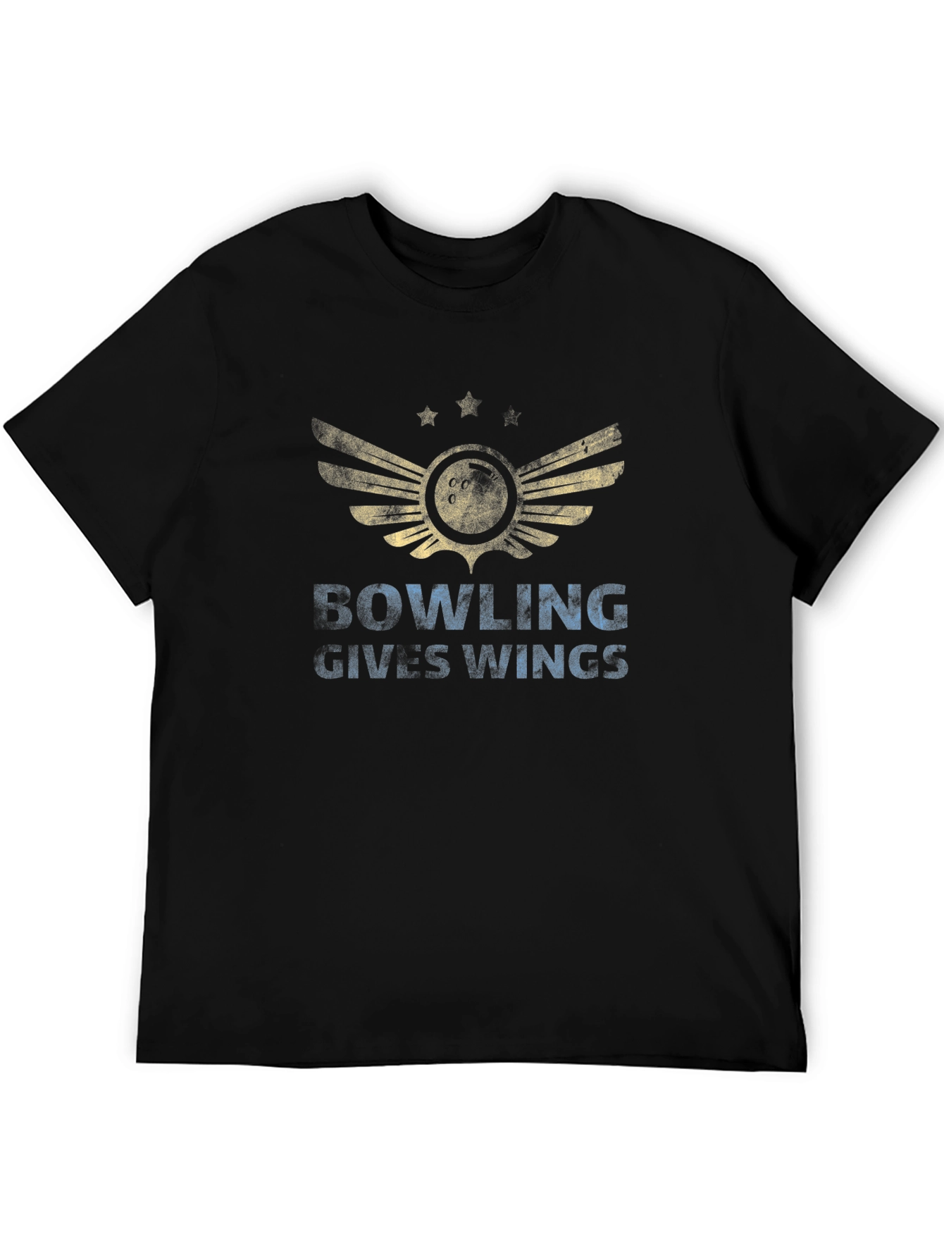 Bowling Gives Wings Graphic Tee