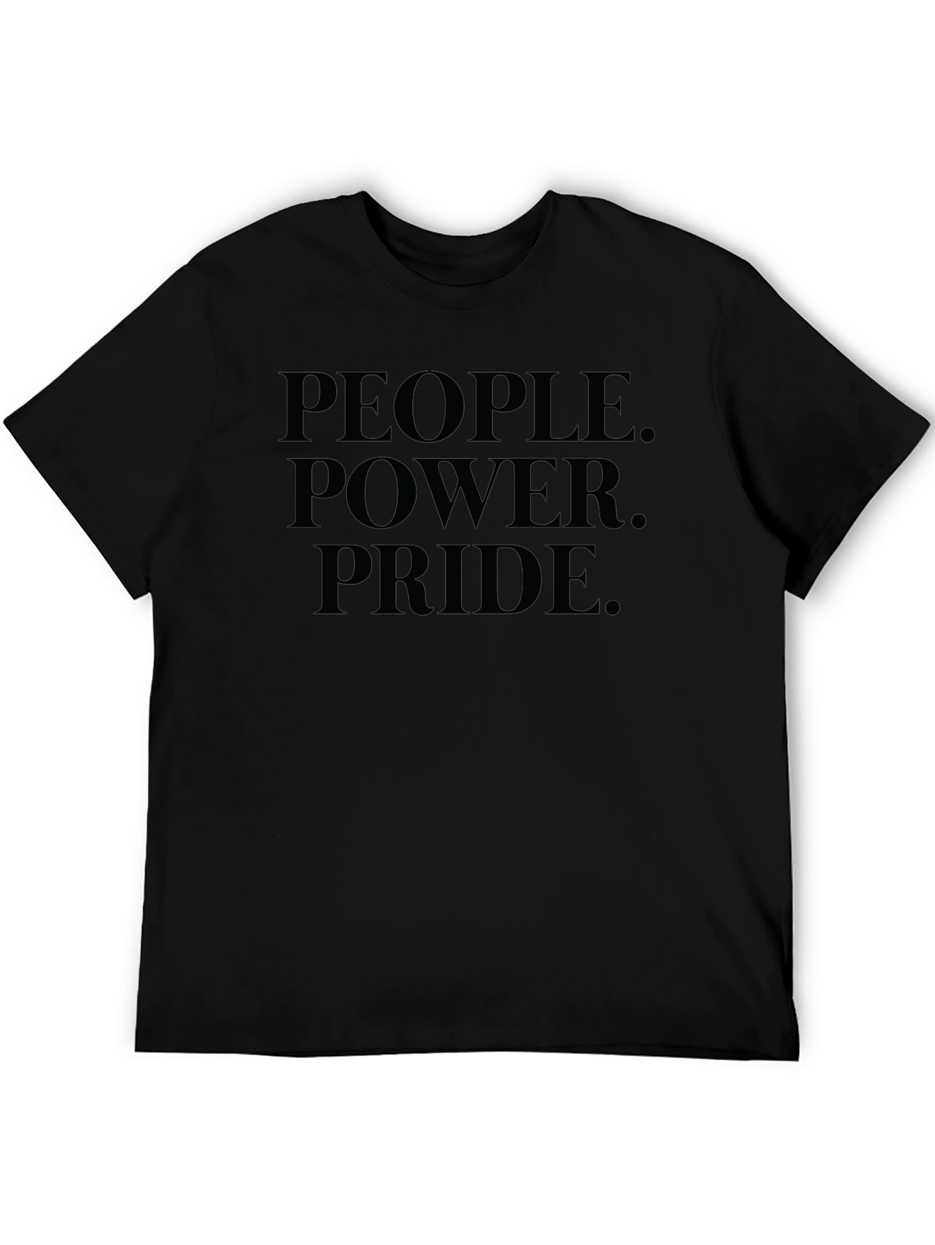 People Power Pride Graphic Tee - Black