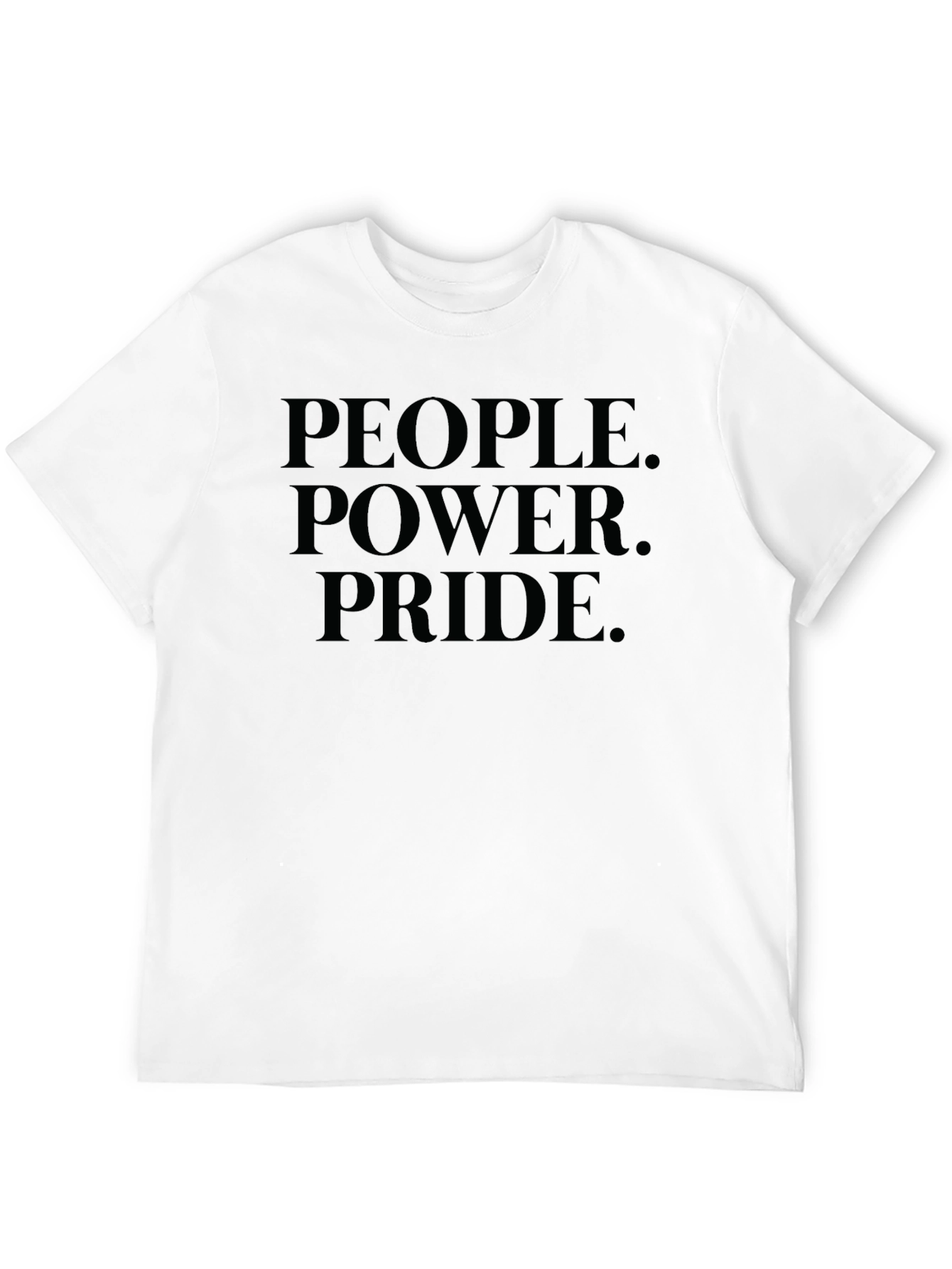 People Power Pride Graphic Tee - Black
