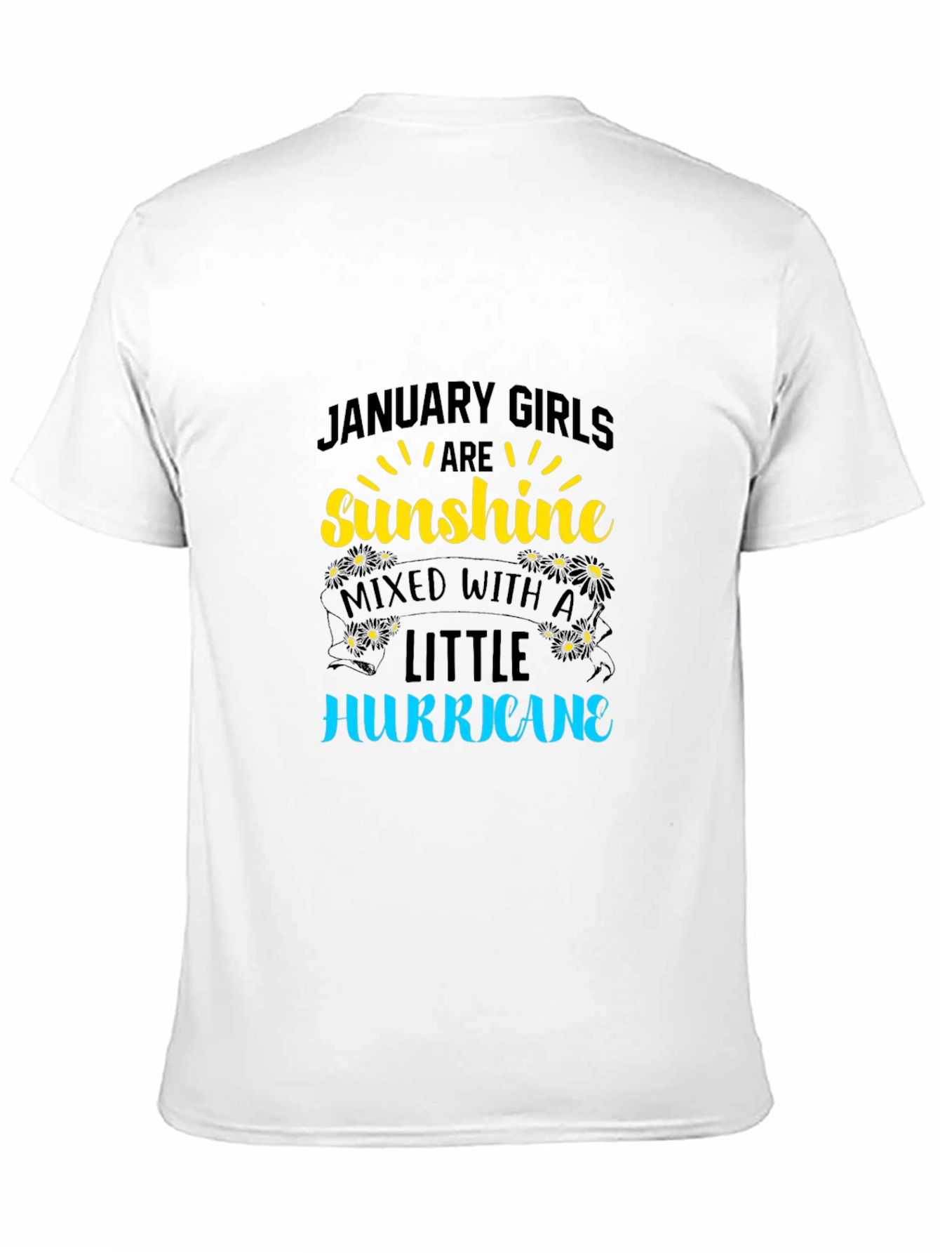 January Girls Sunshine Hurricane Black T-Shirt