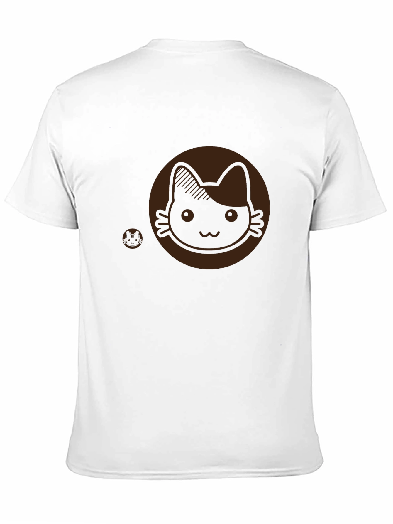 Cute Cat Graphic Tee - Soft Cotton Blend
