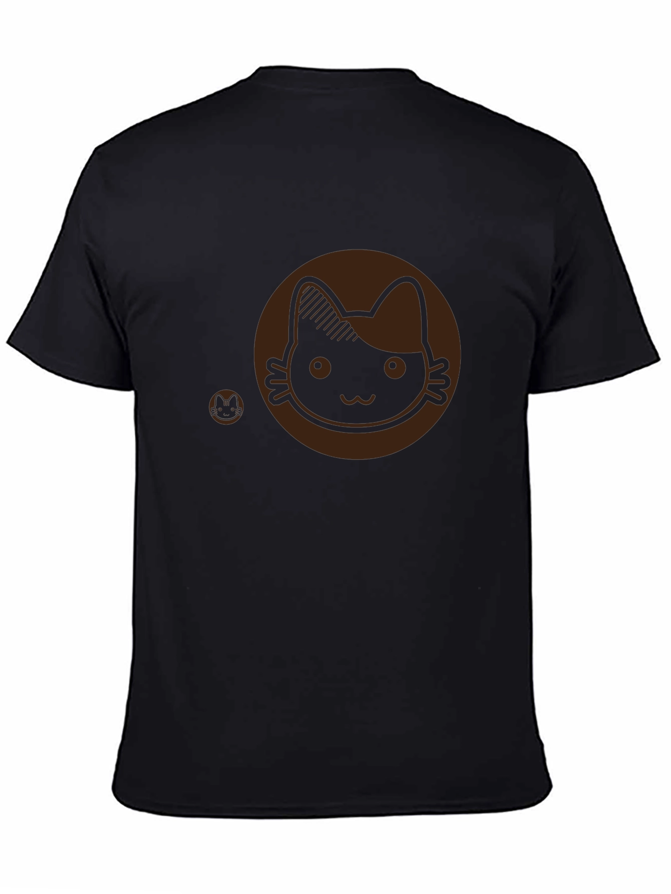 Cute Cat Graphic Tee - Soft Cotton Blend