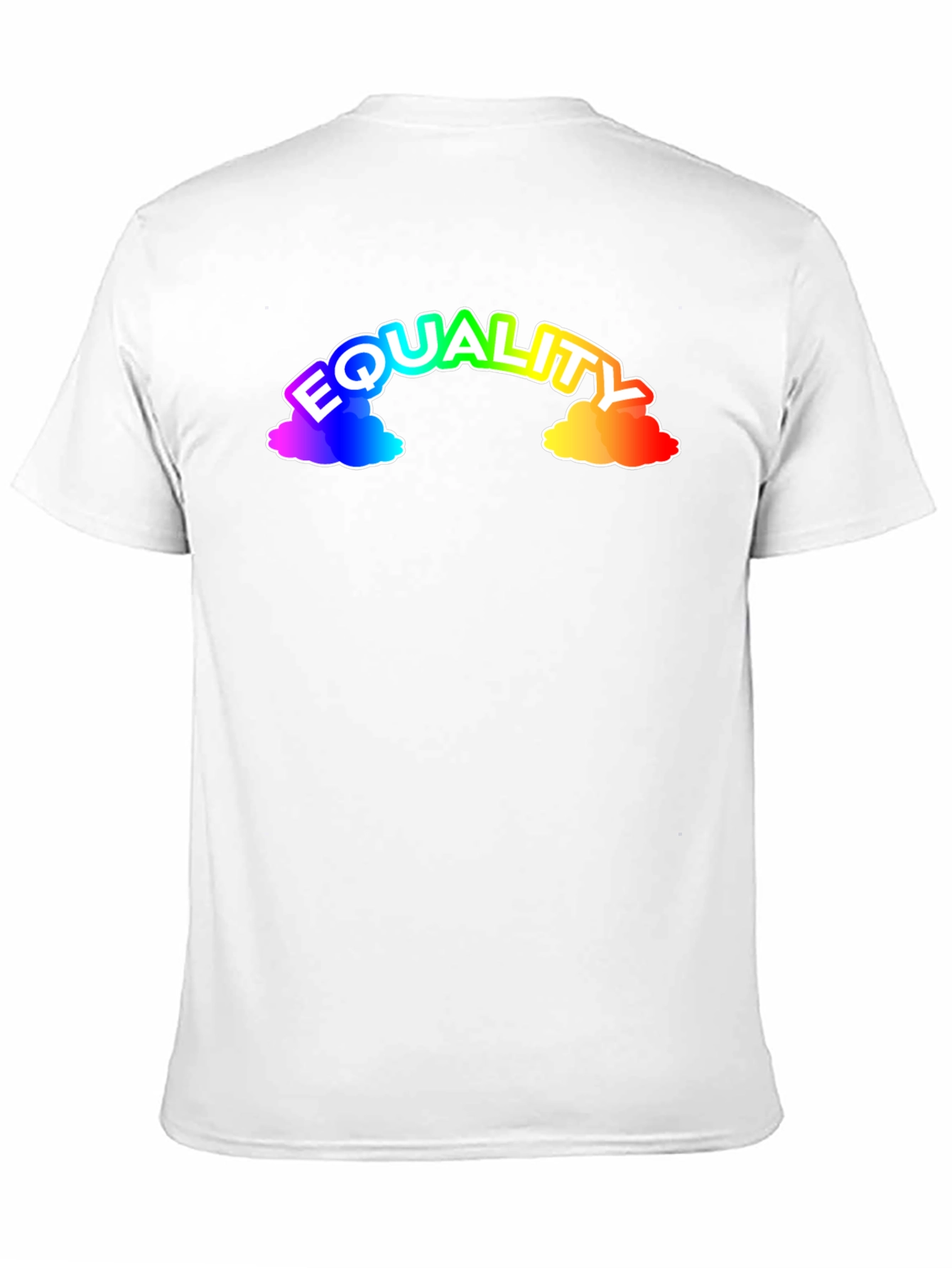 Equality Rainbow Graphic Tee - Black