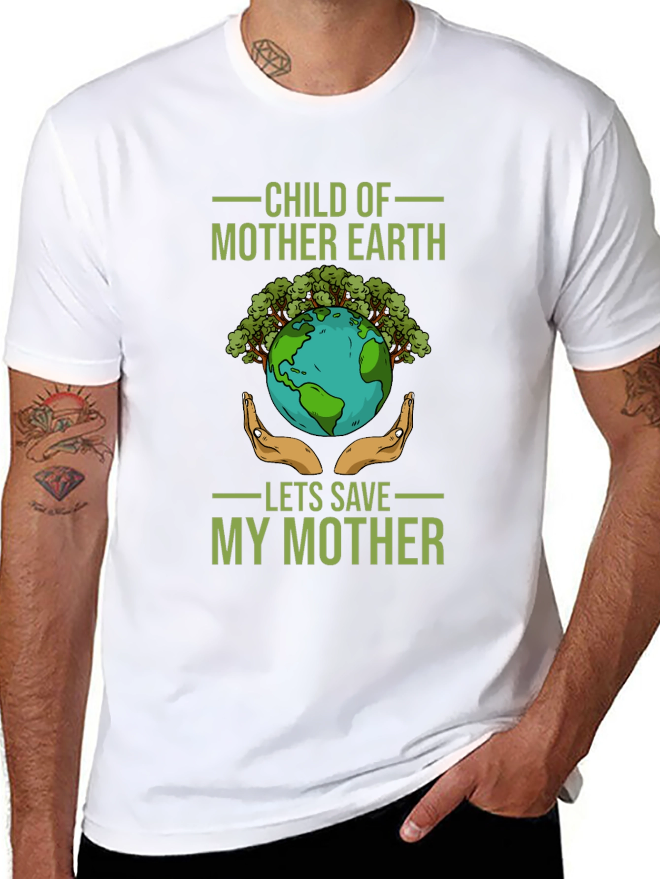 Child of Mother Earth T-Shirt - Save Our Planet