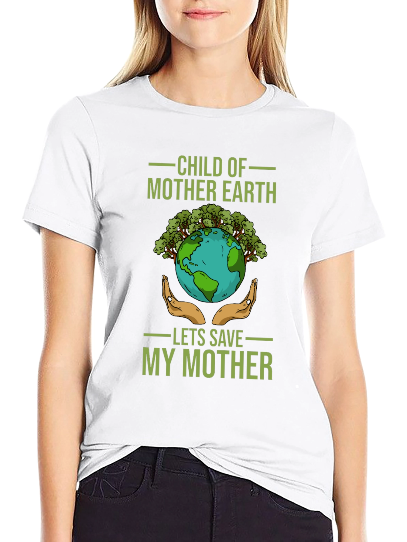 Child of Mother Earth T-Shirt - Save Our Planet