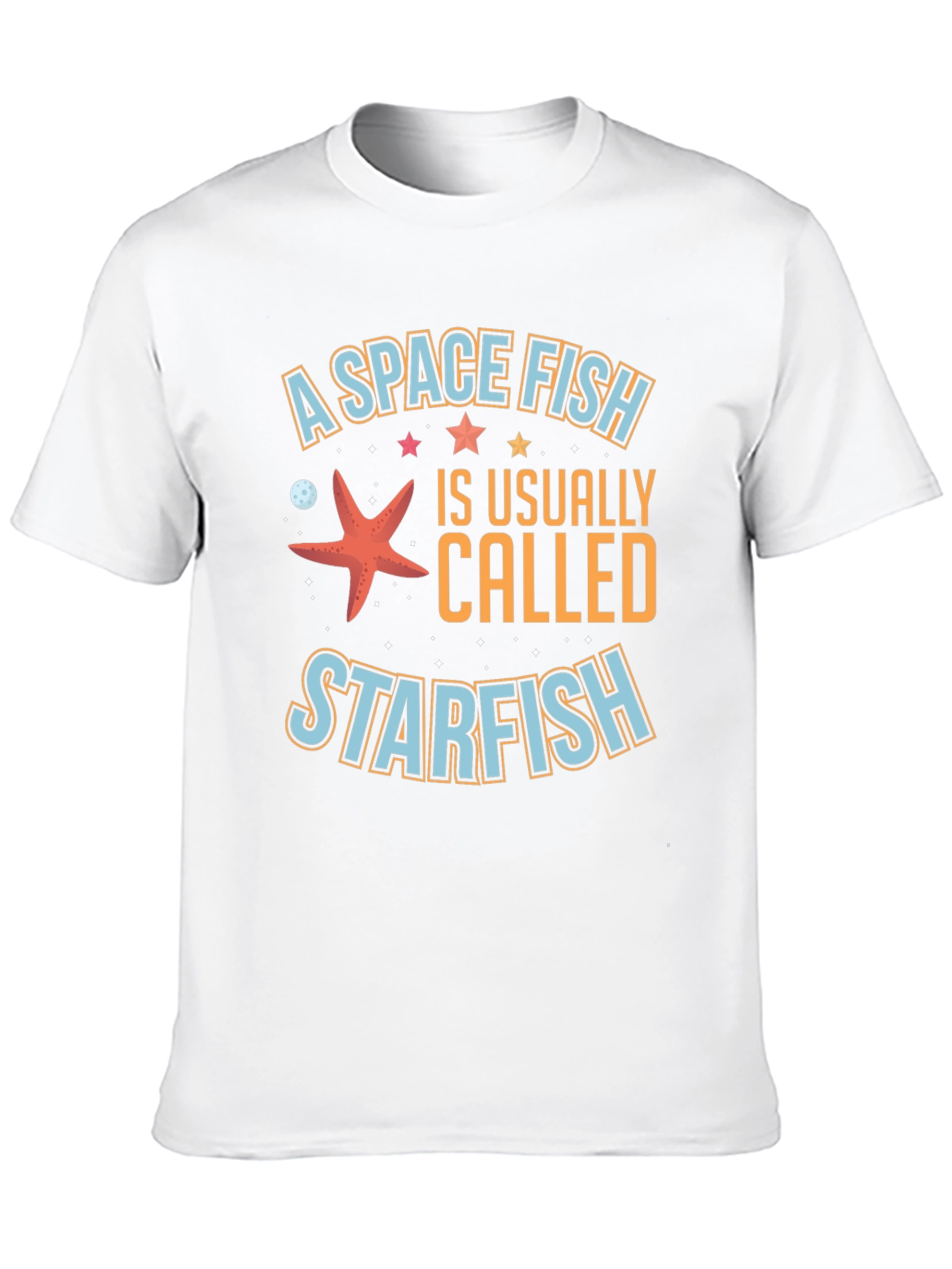 Space Fish Starfish T-Shirt