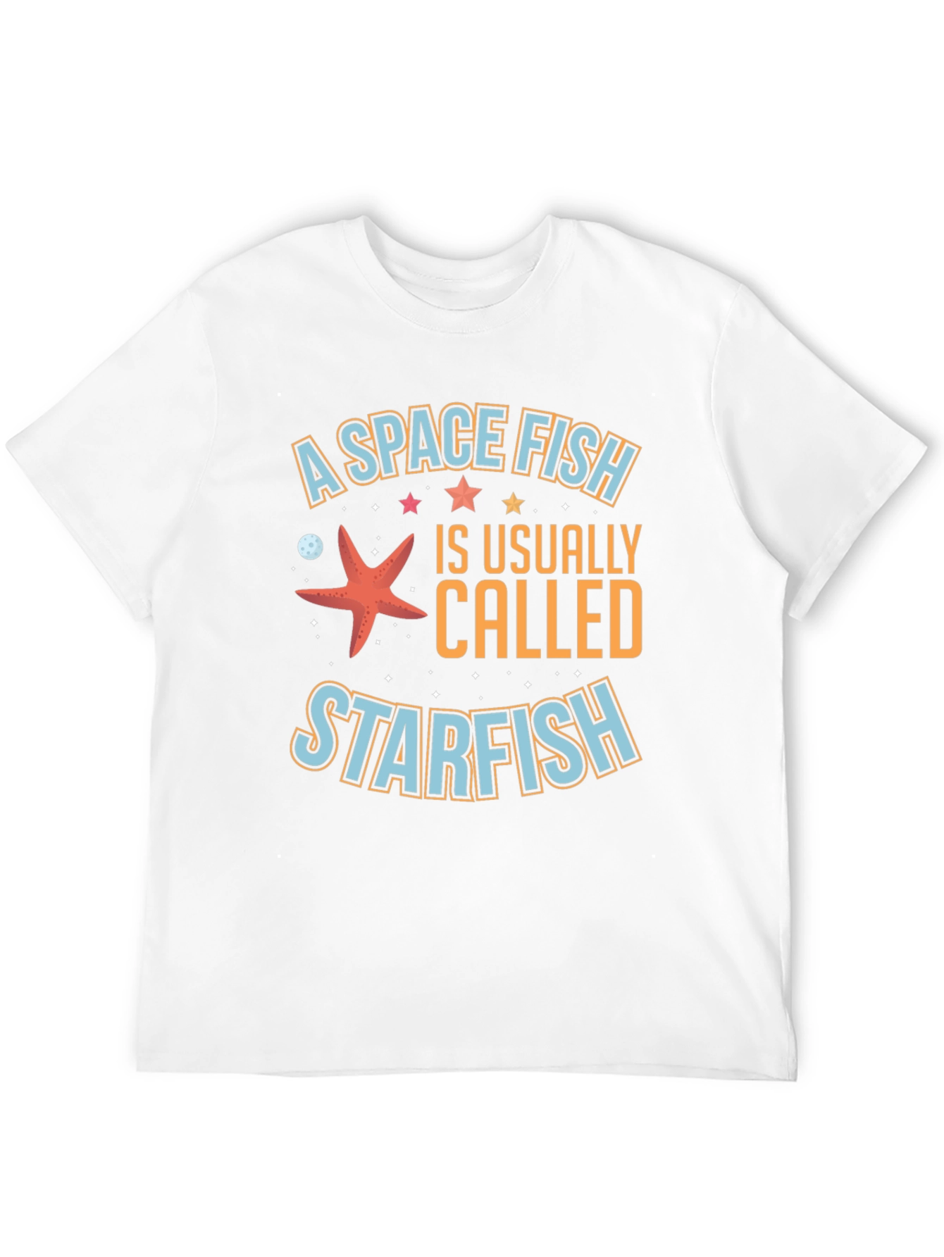 Space Fish Starfish T-Shirt