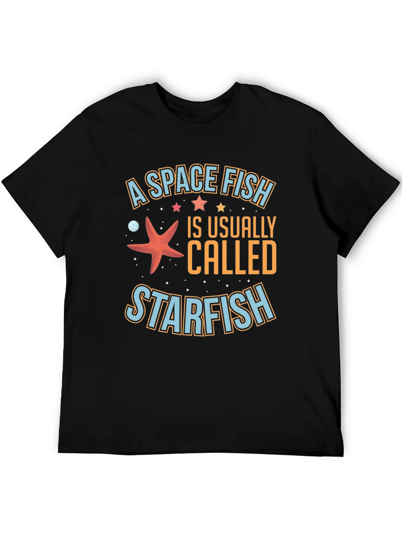 Space Fish Starfish T-Shirt