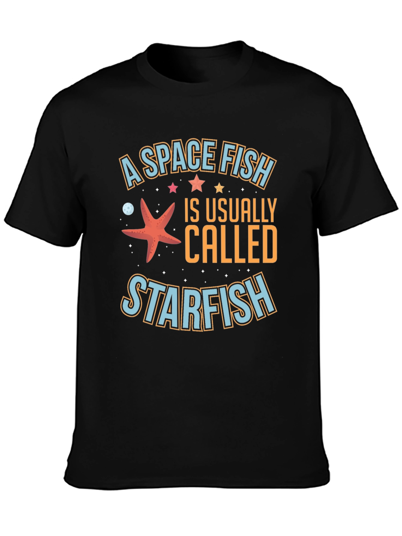 Space Fish Starfish T-Shirt