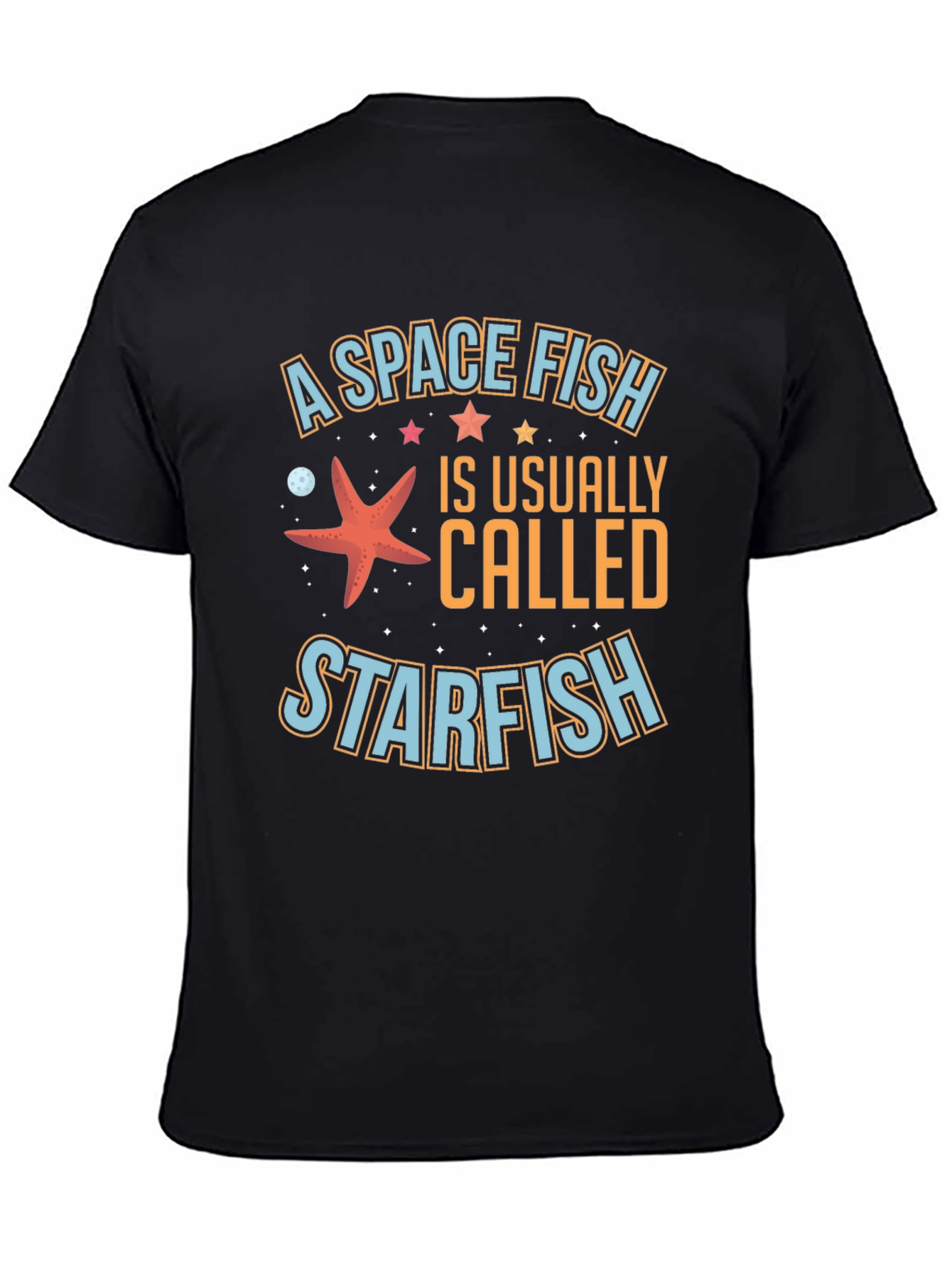 Space Fish Starfish T-Shirt