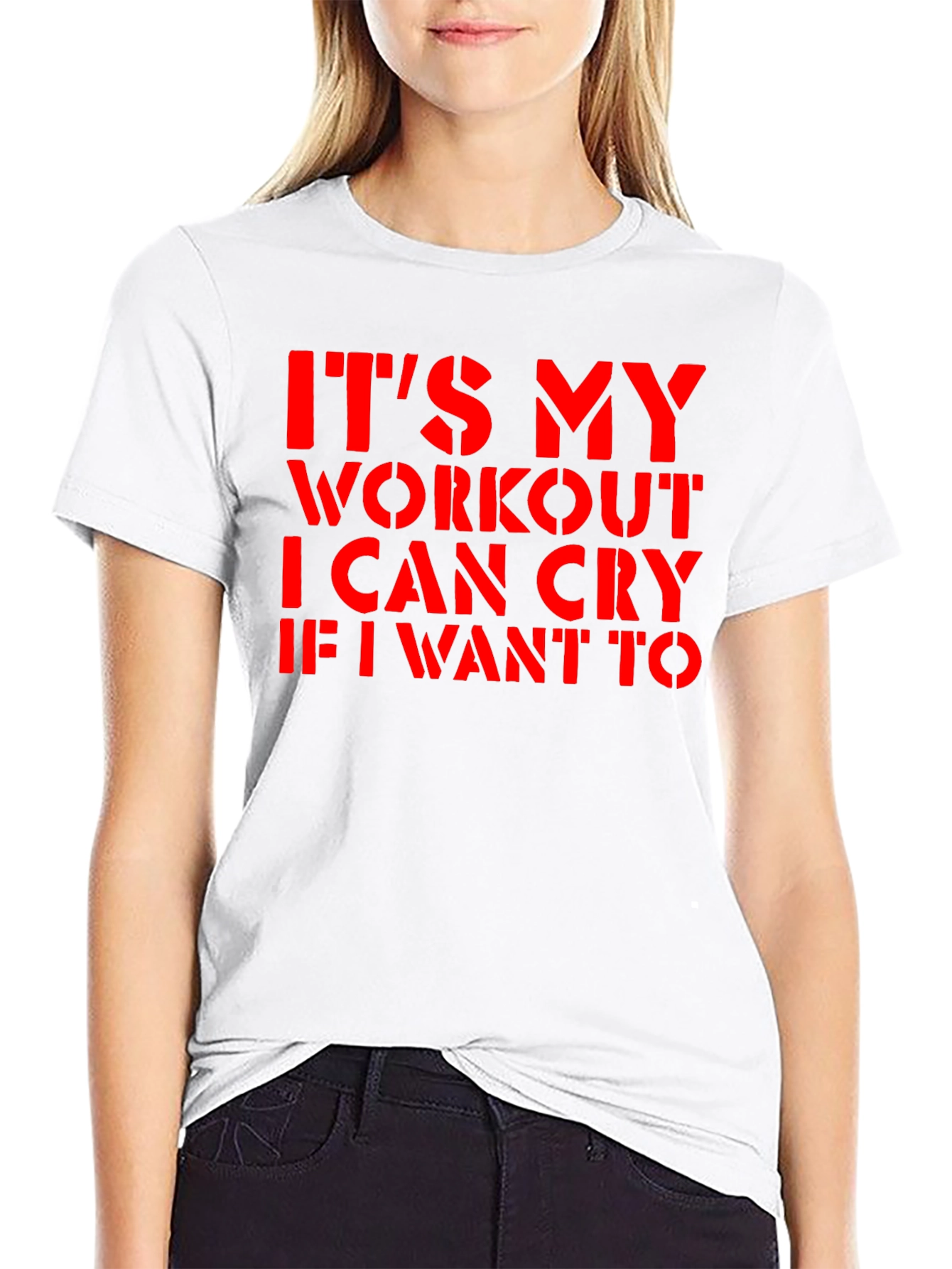 Workout Cry T-Shirt - Its My Workout