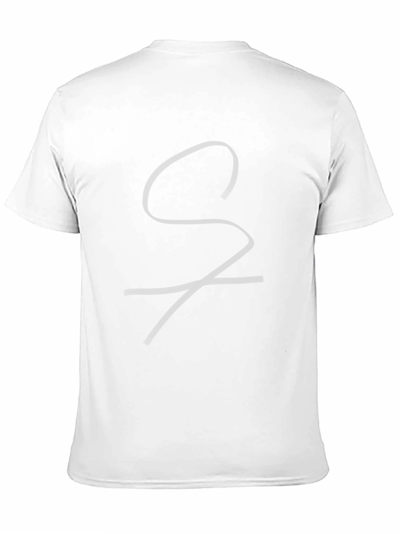 Abstract Graphic Print Black T-Shirt