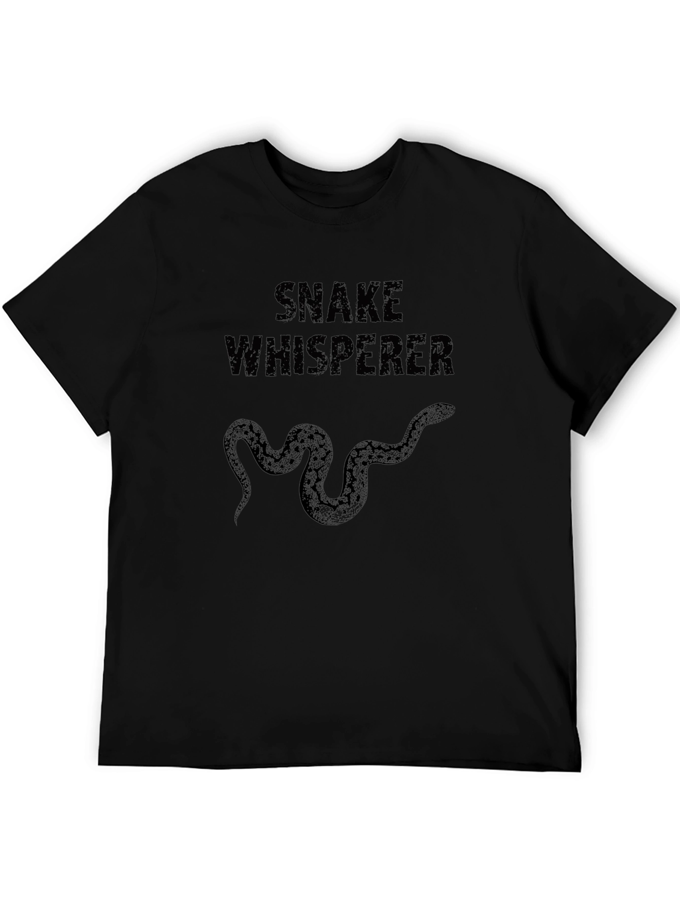 Snake Whisperer Graphic Tee - Black