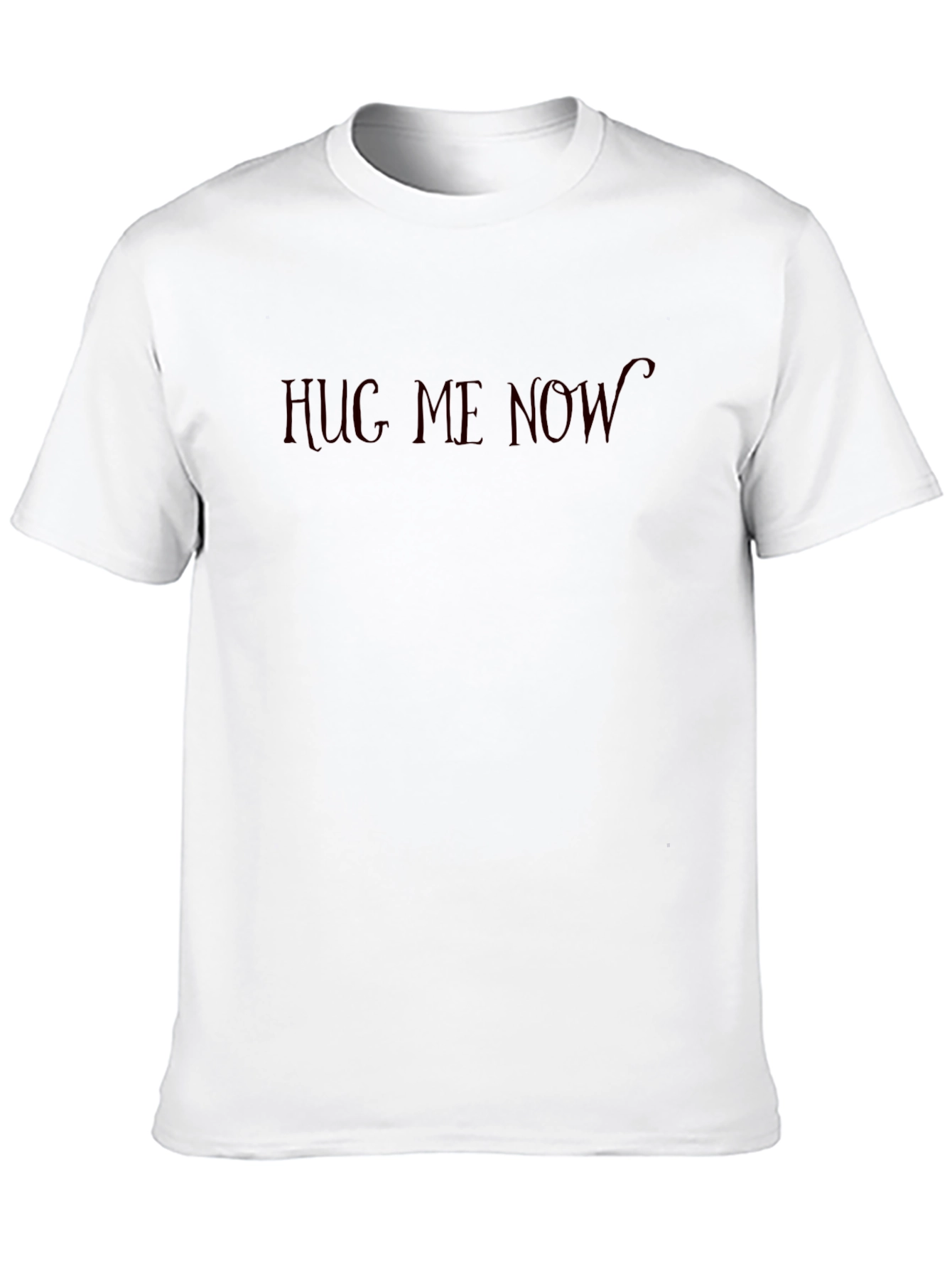 Hug Me Now Graphic Tee - Soft Cotton Blend