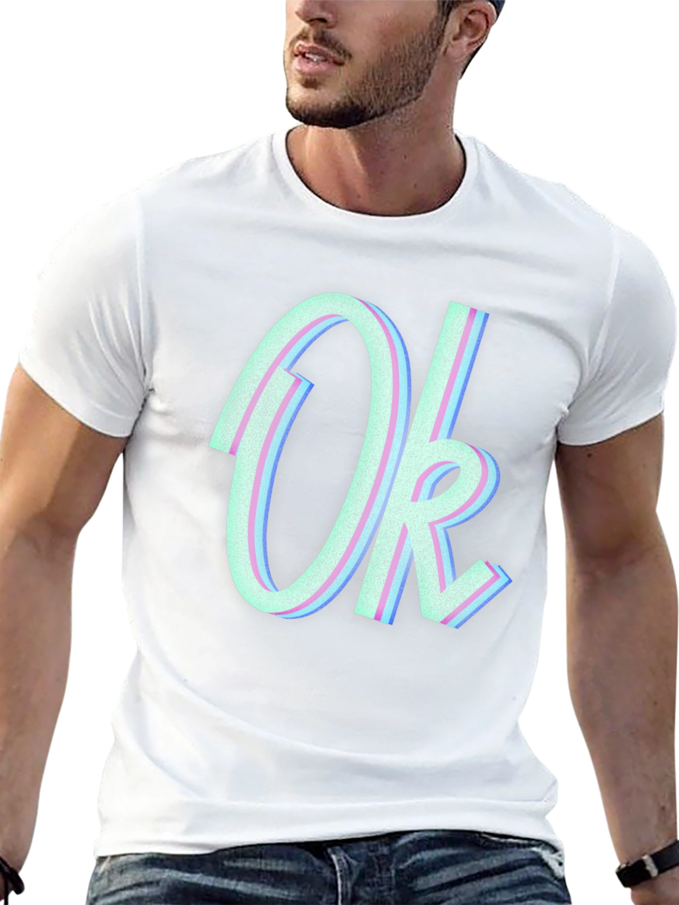 OK Graphic Tee - Trendy Casual T-Shirt