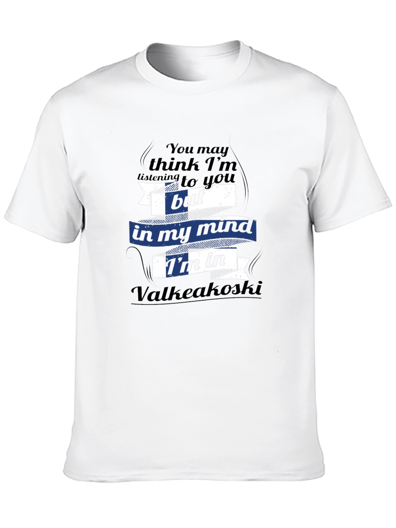 Valkeakoski Mind T-Shirt - Finland Pride Novelty Tee